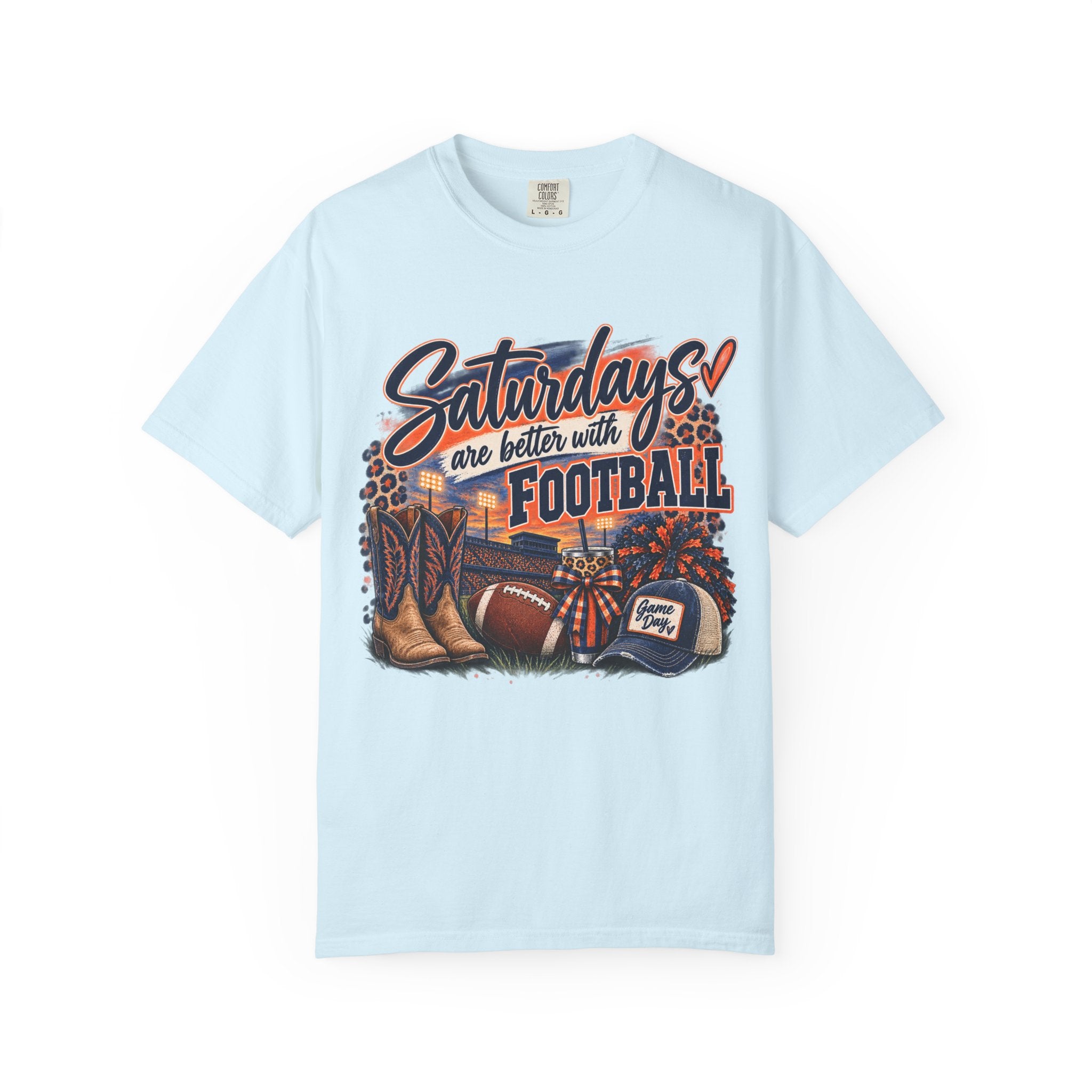 Saturdays Are Better with Football T-Shirt — Vintage Game Day Tee