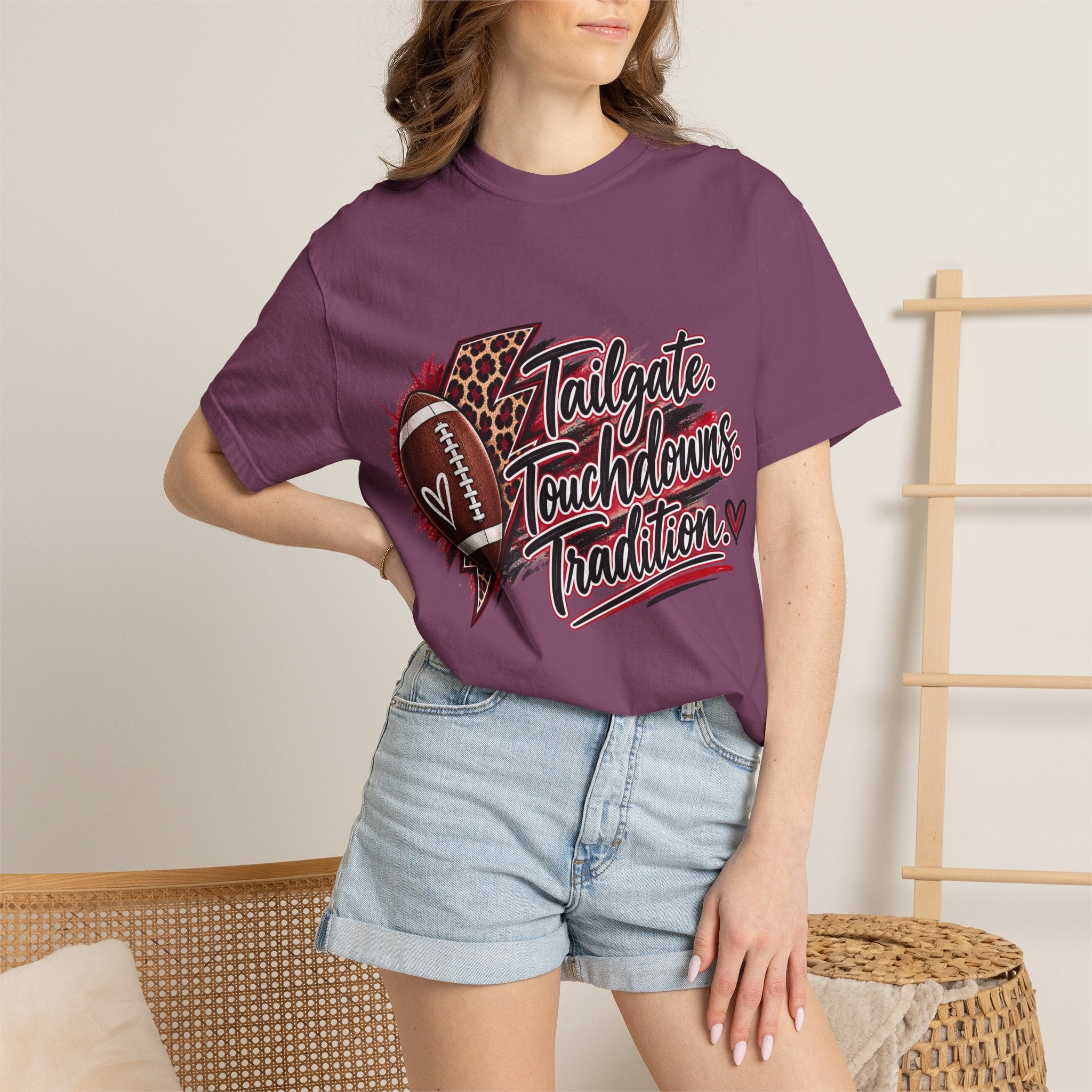 Tailgate Touchdowns Tradition Football T-Shirt
