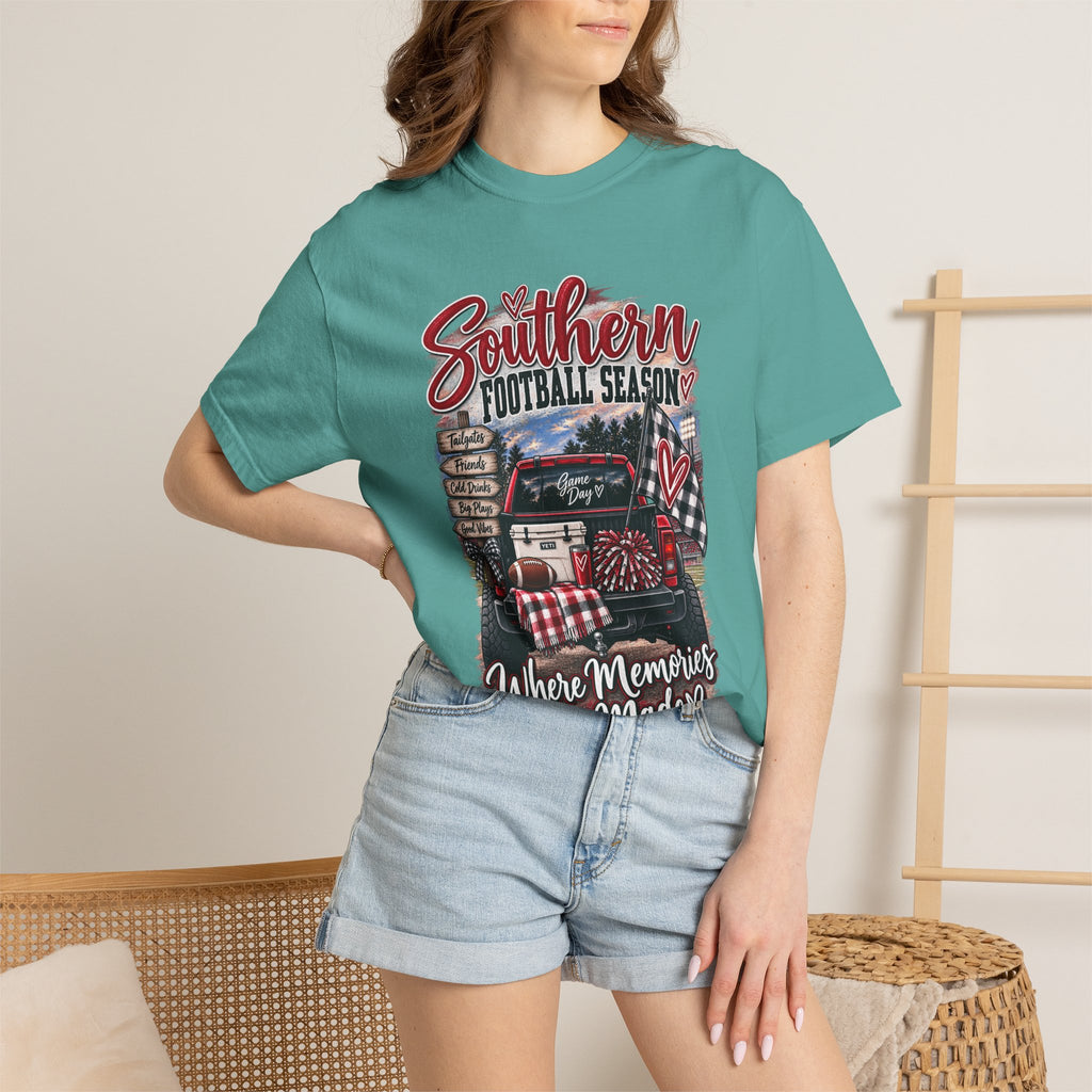 Southern Football Season T-Shirt – "Where Memories Are Made" Tailgate Tee