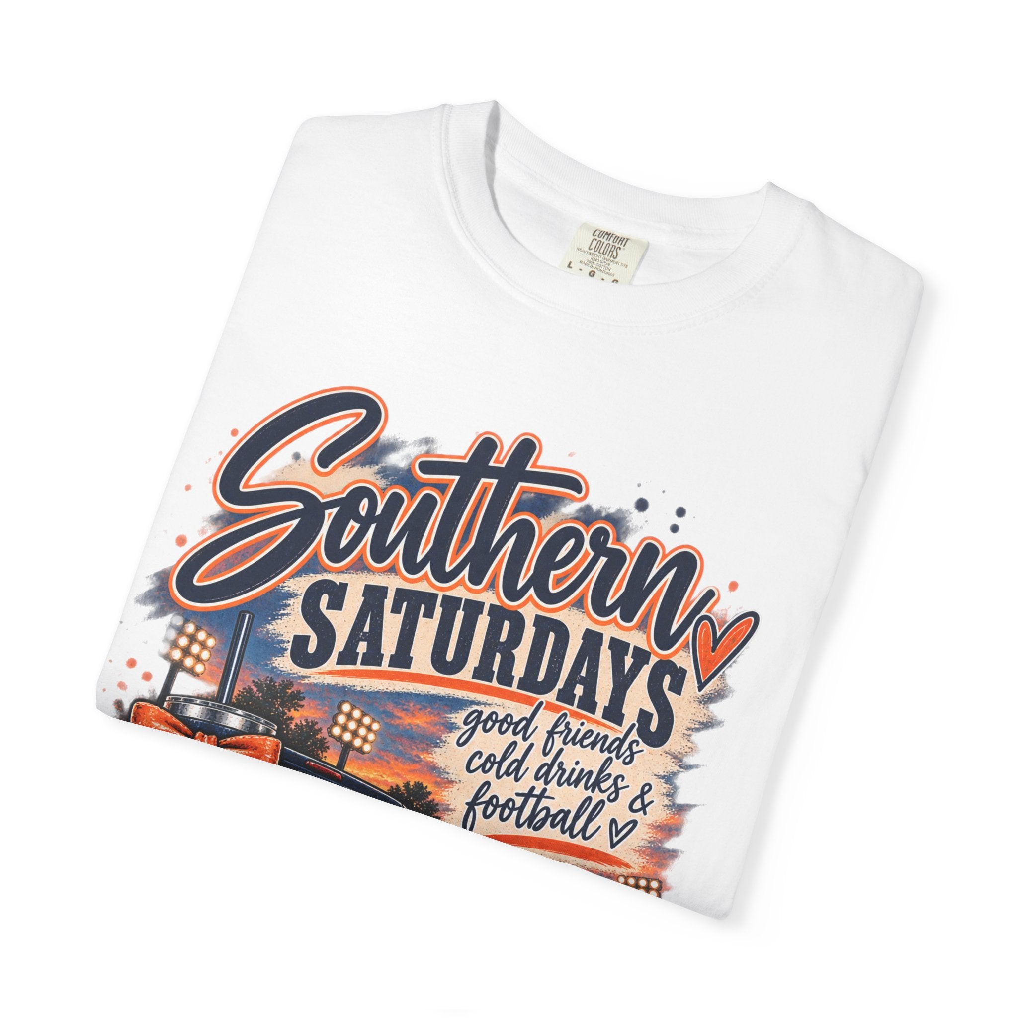 Southern Saturdays Football T-Shirt — Game Day Tailgate Tee