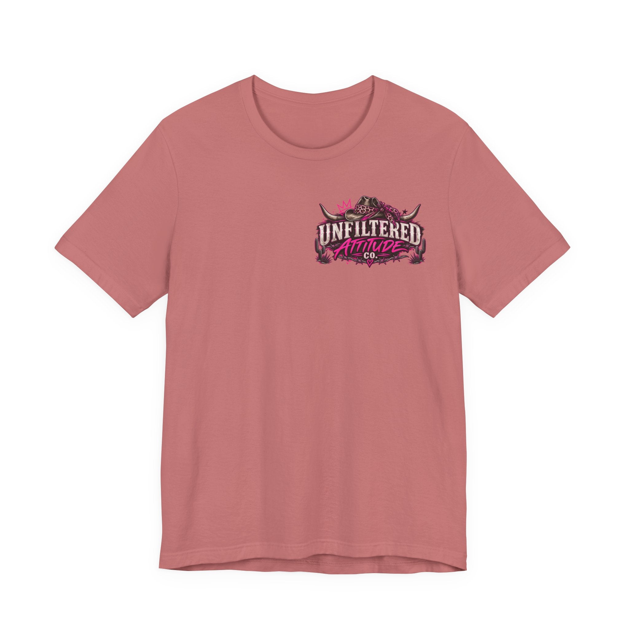 Boots On, Filter Off Tee — Western Cowgirl Graphic T-Shirt