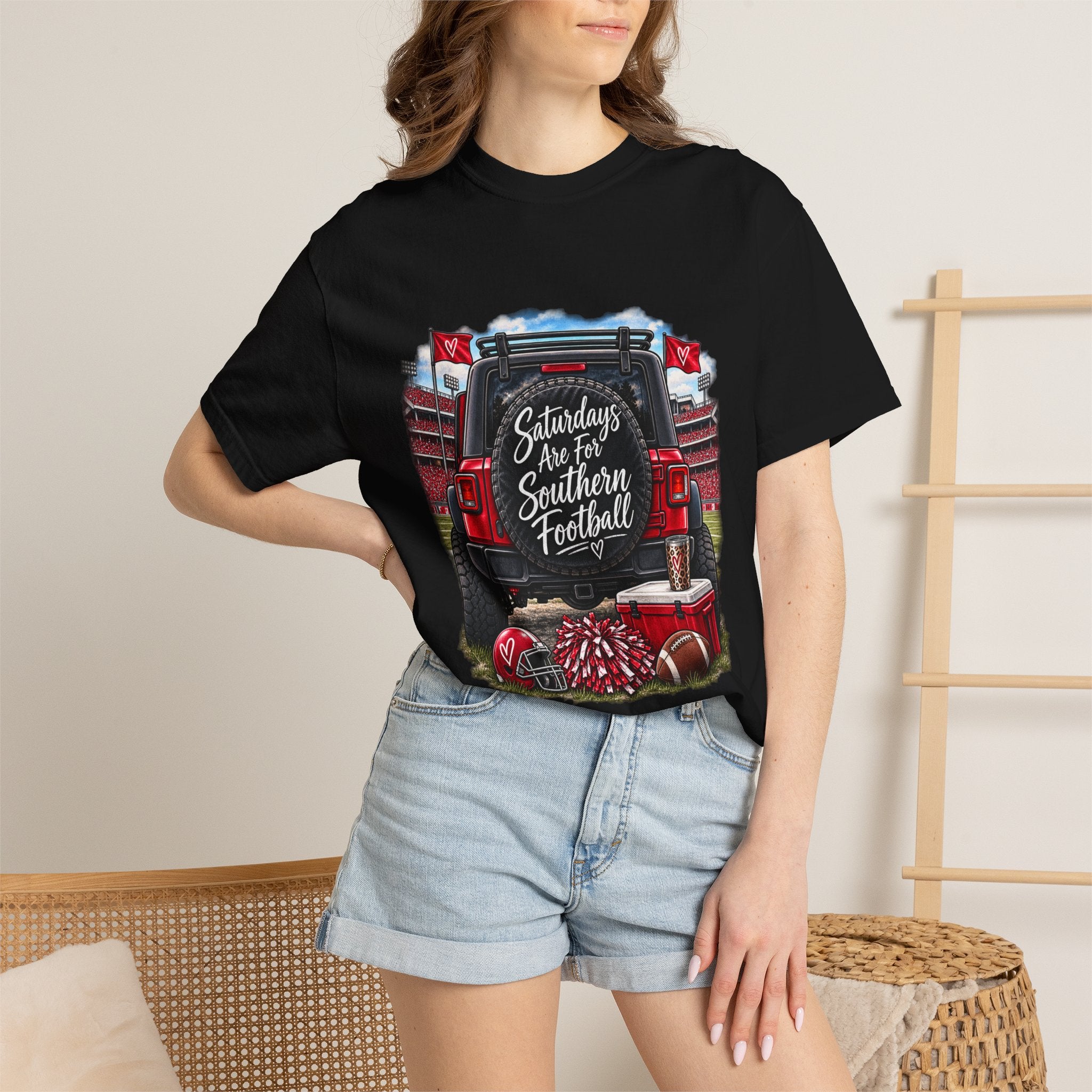 Southern Football Tailgate T-Shirt – “Saturdays are for Southern Football” Truck Tailgate Design