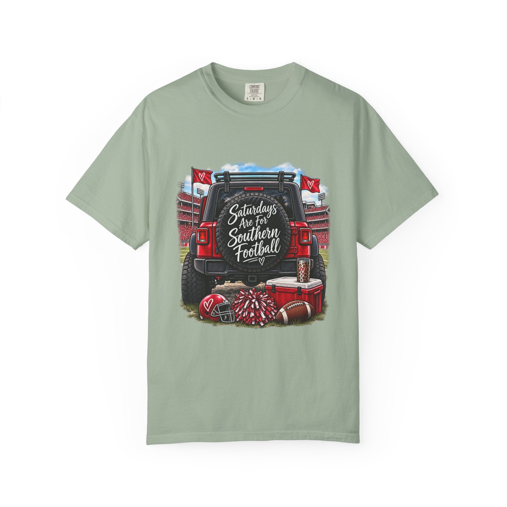 Southern Football Tailgate T-Shirt – “Saturdays are for Southern Football” Truck Tailgate Design