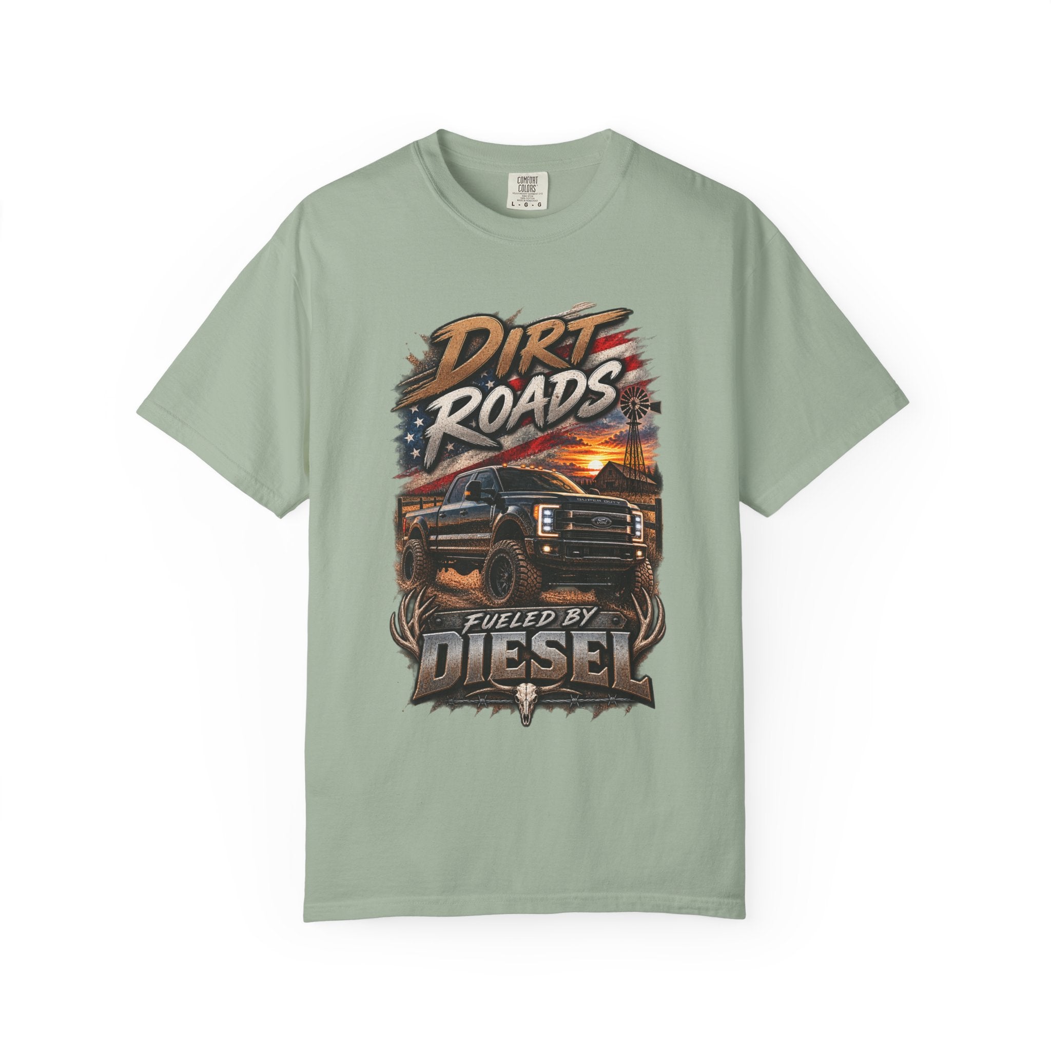 Dirt Roads Fueled by Diesel T-Shirt