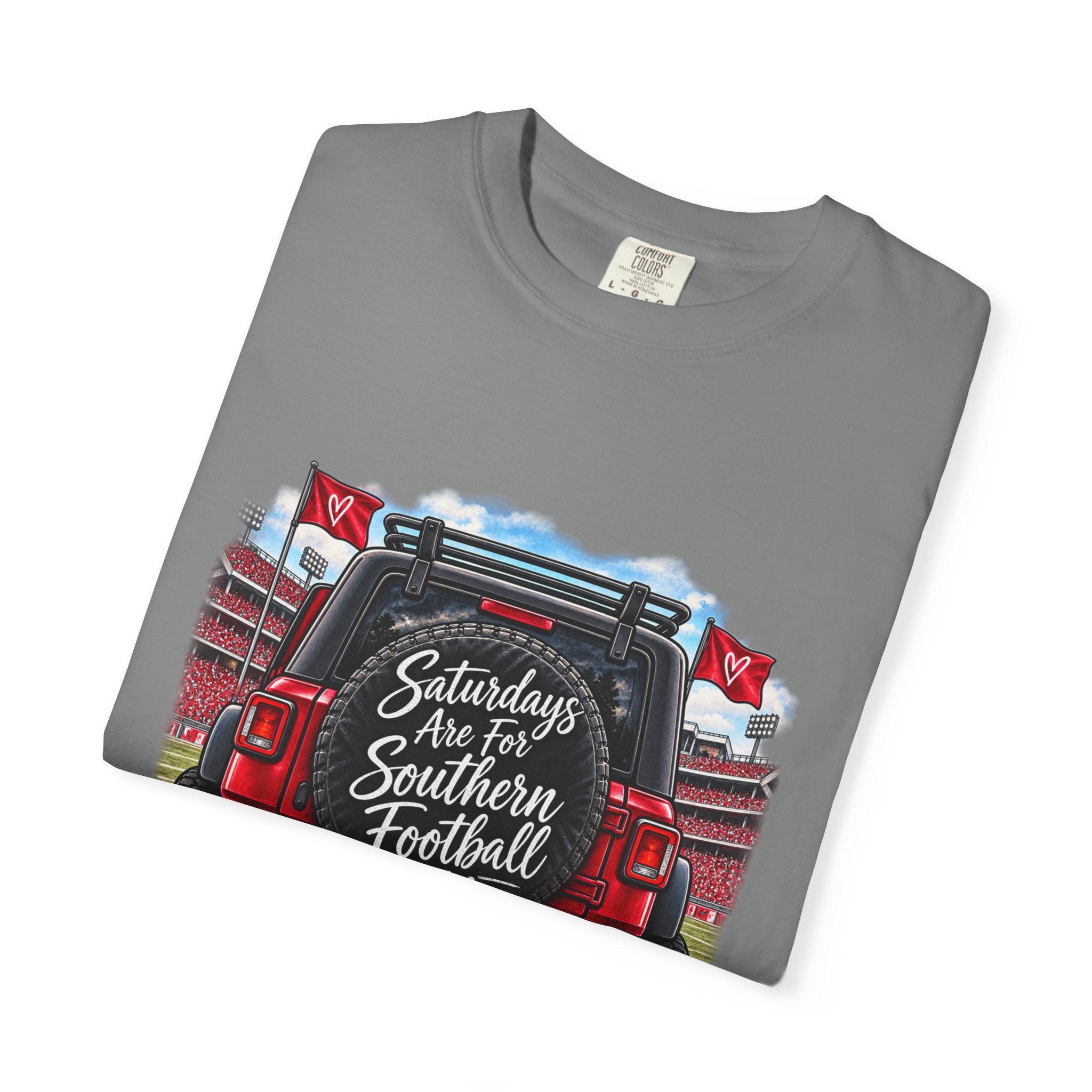 Southern Football Tailgate T-Shirt – “Saturdays are for Southern Football” Truck Tailgate Design
