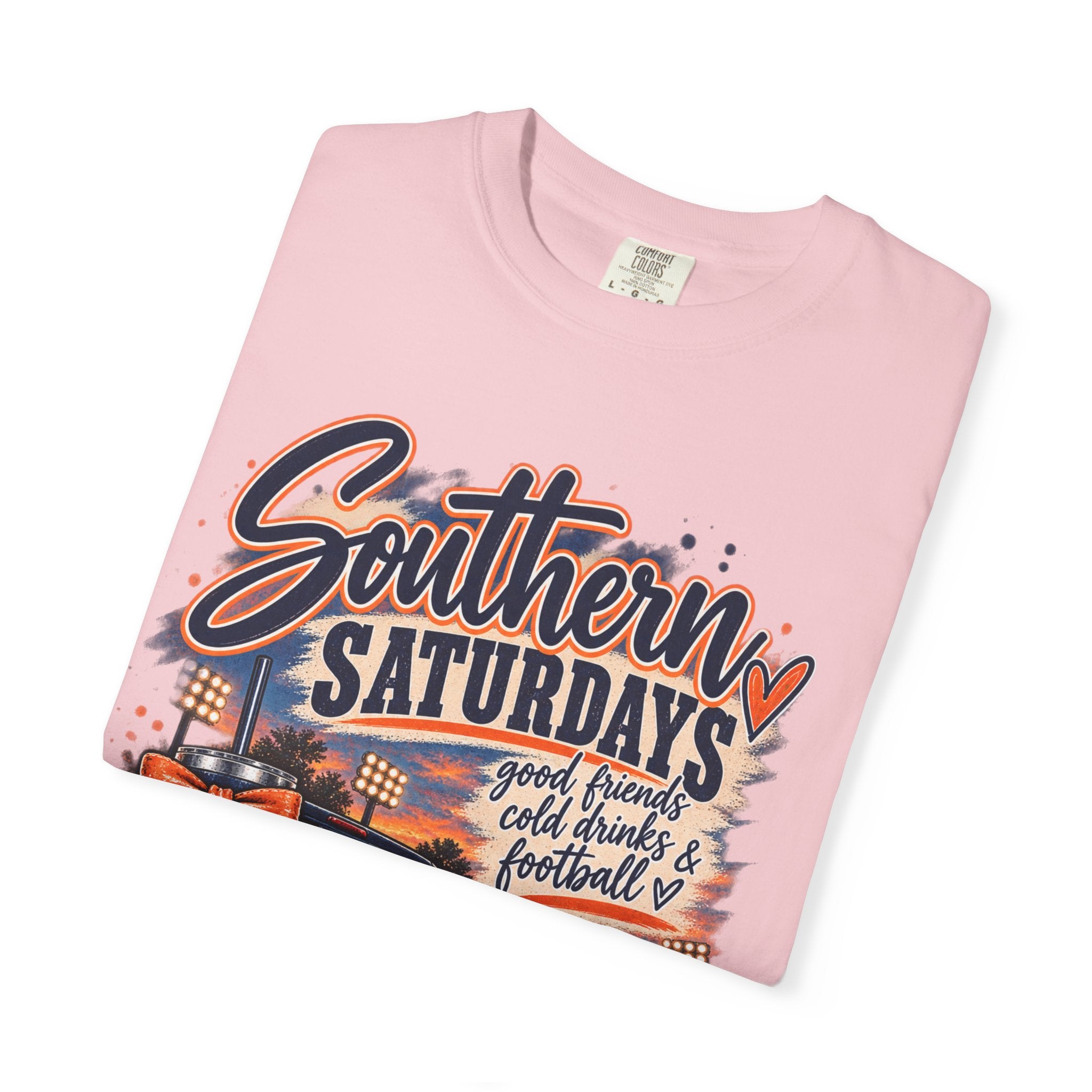 Southern Saturdays Football T-Shirt — Game Day Tailgate Tee