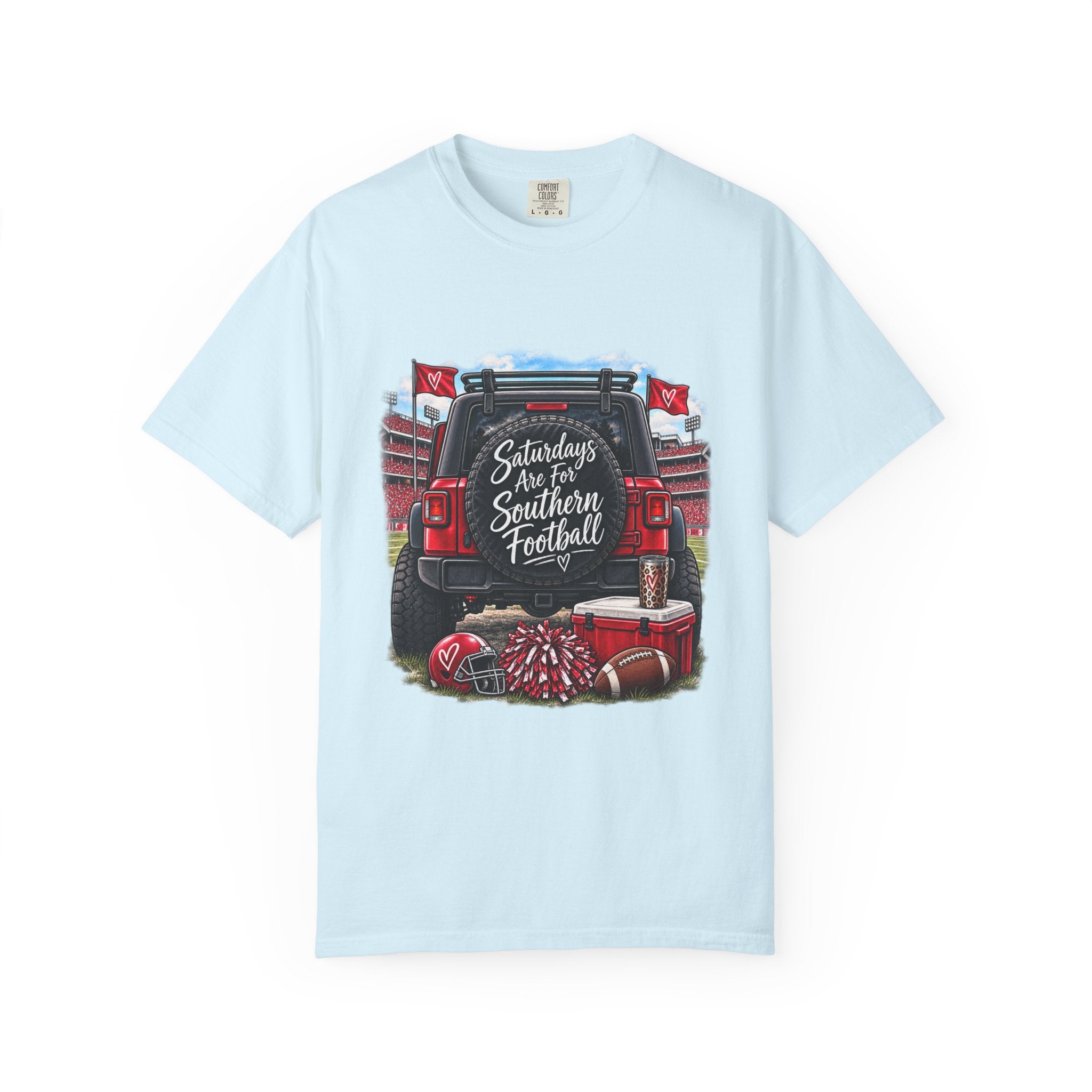 Southern Football Tailgate T-Shirt – “Saturdays are for Southern Football” Truck Tailgate Design