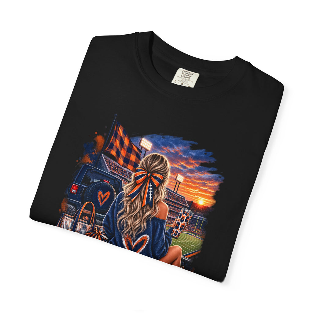 Southern Roots & Football T-Shirt — Tailgate Mom Graphic Tee