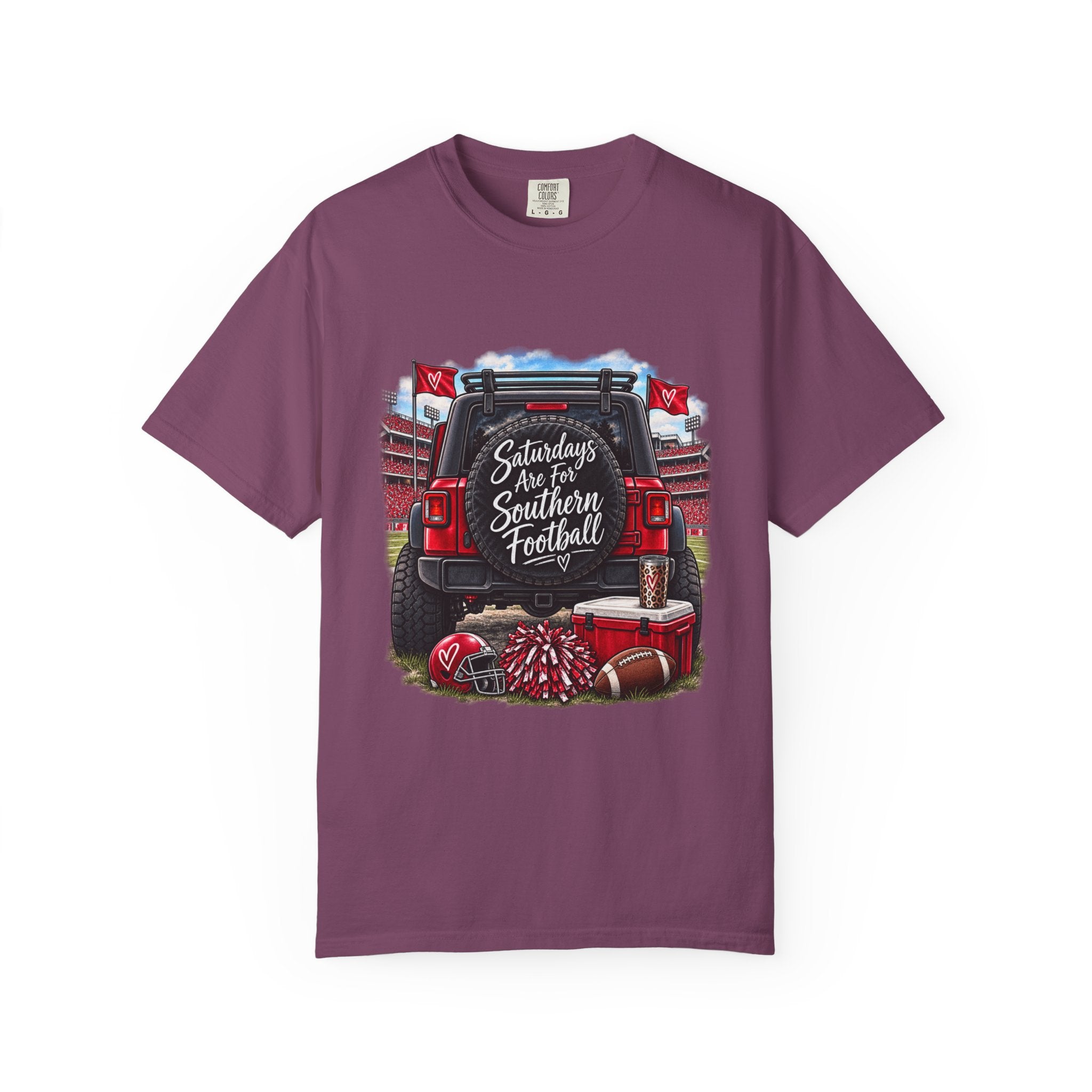 Southern Football Tailgate T-Shirt – “Saturdays are for Southern Football” Truck Tailgate Design
