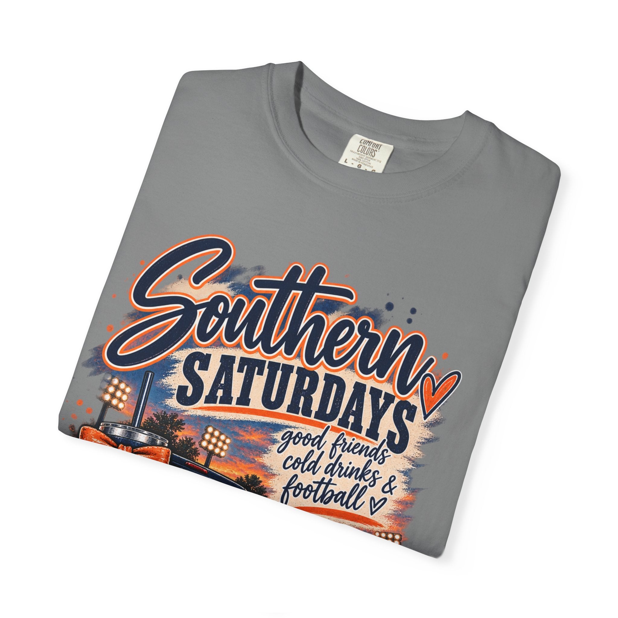 Southern Saturdays Football T-Shirt — Game Day Tailgate Tee