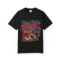 Raised Right Football Ready T‑Shirt — Cowboy Boots & Football Mom Tee