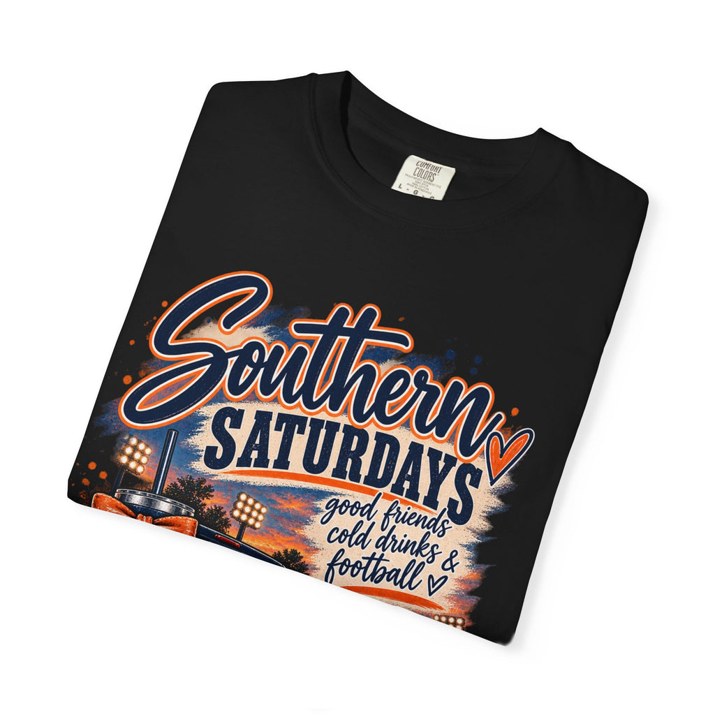 Southern Saturdays Football T-Shirt — Game Day Tailgate Tee
