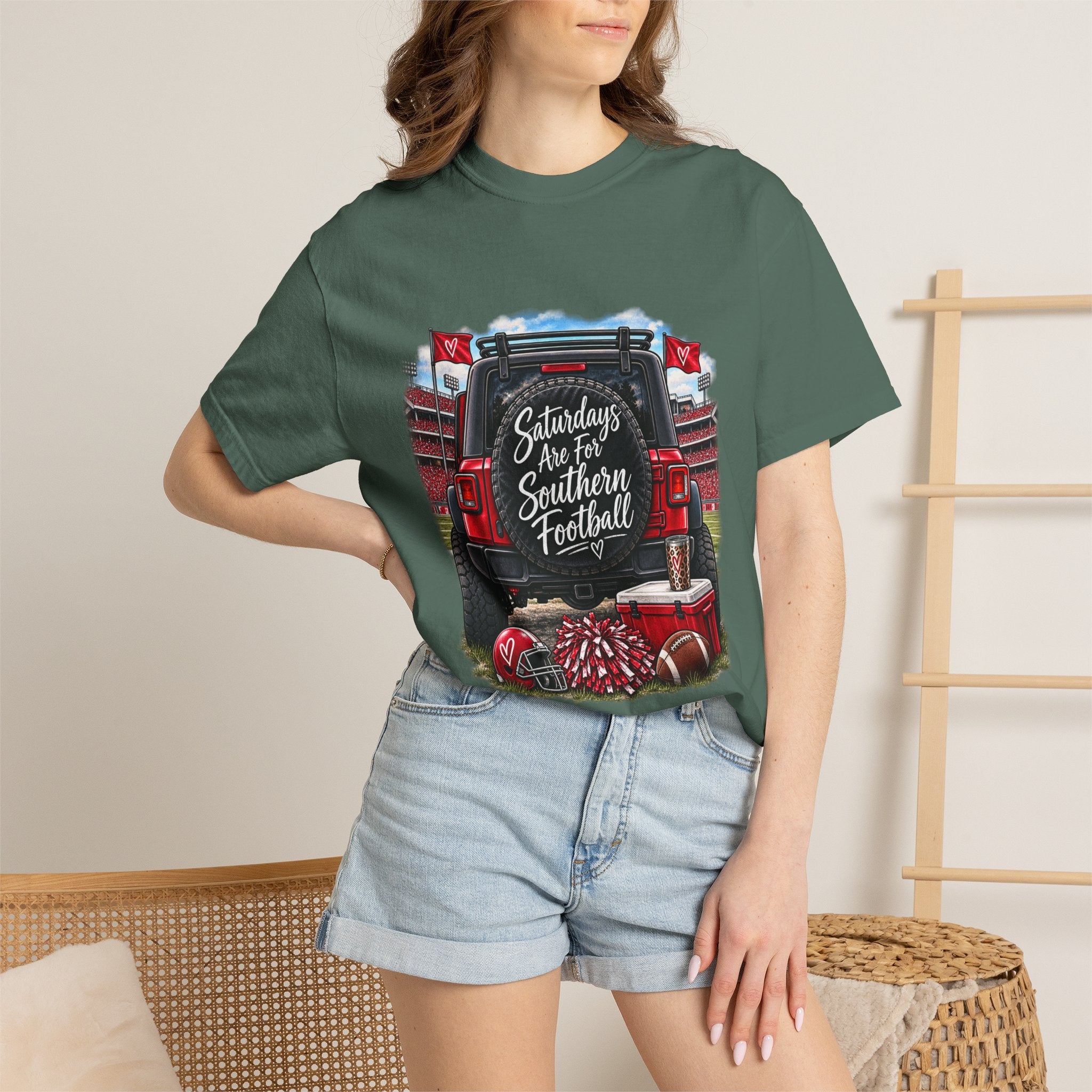 Southern Football Tailgate T-Shirt – “Saturdays are for Southern Football” Truck Tailgate Design