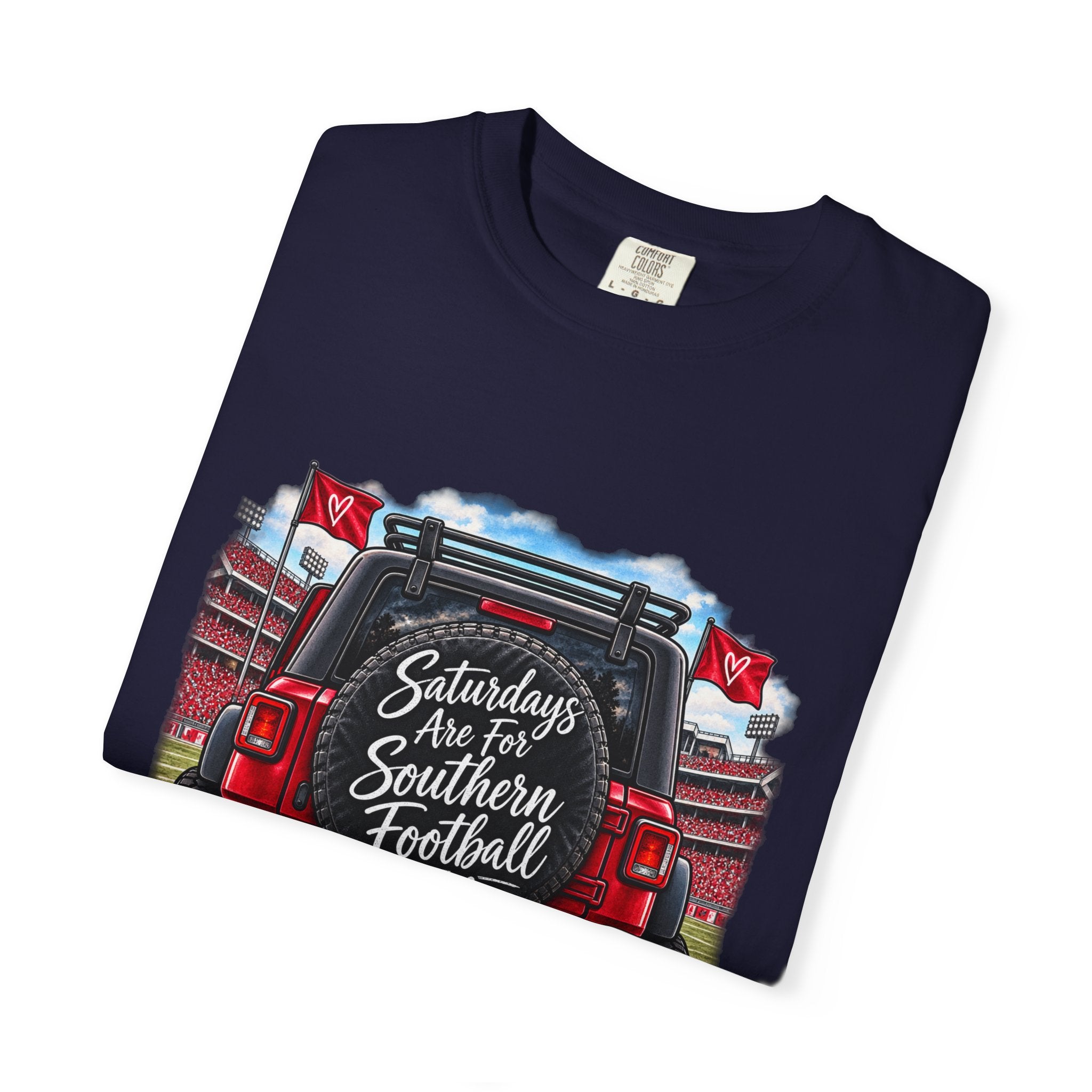 Southern Football Tailgate T-Shirt – “Saturdays are for Southern Football” Truck Tailgate Design