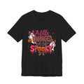 A Little Unhinged, A Lot Spooky – Leopard Print Halloween Graphic Tee