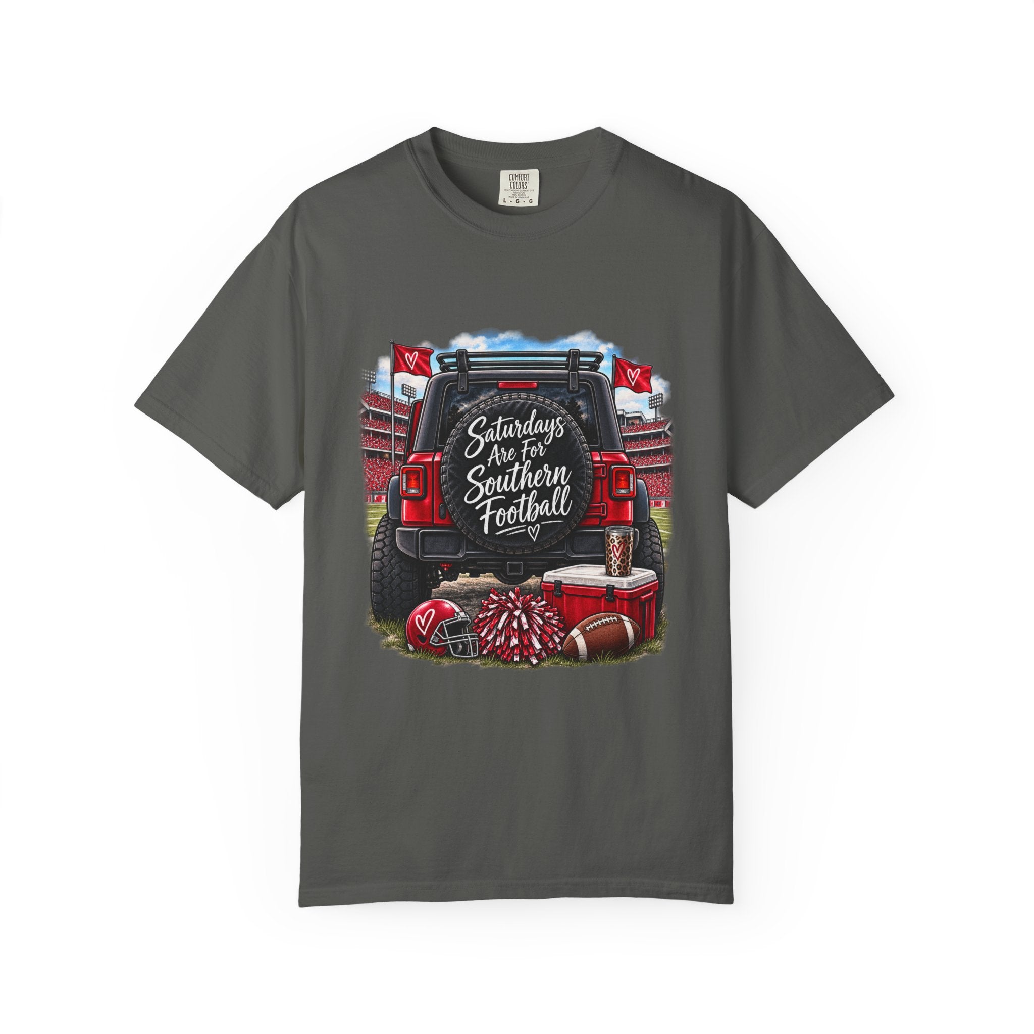 Southern Football Tailgate T-Shirt – “Saturdays are for Southern Football” Truck Tailgate Design