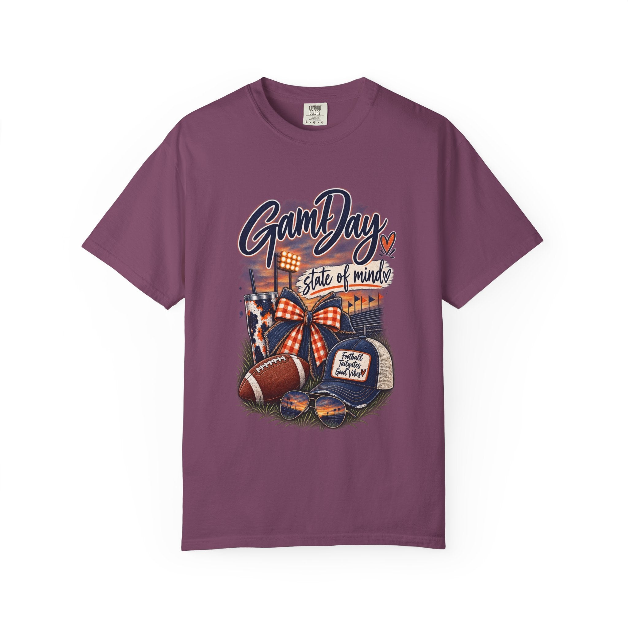Game Day State of Mind T-Shirt — Football Tailgate Fan Tee