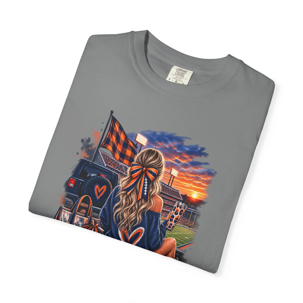 Southern Roots & Football T-Shirt — Tailgate Mom Graphic Tee
