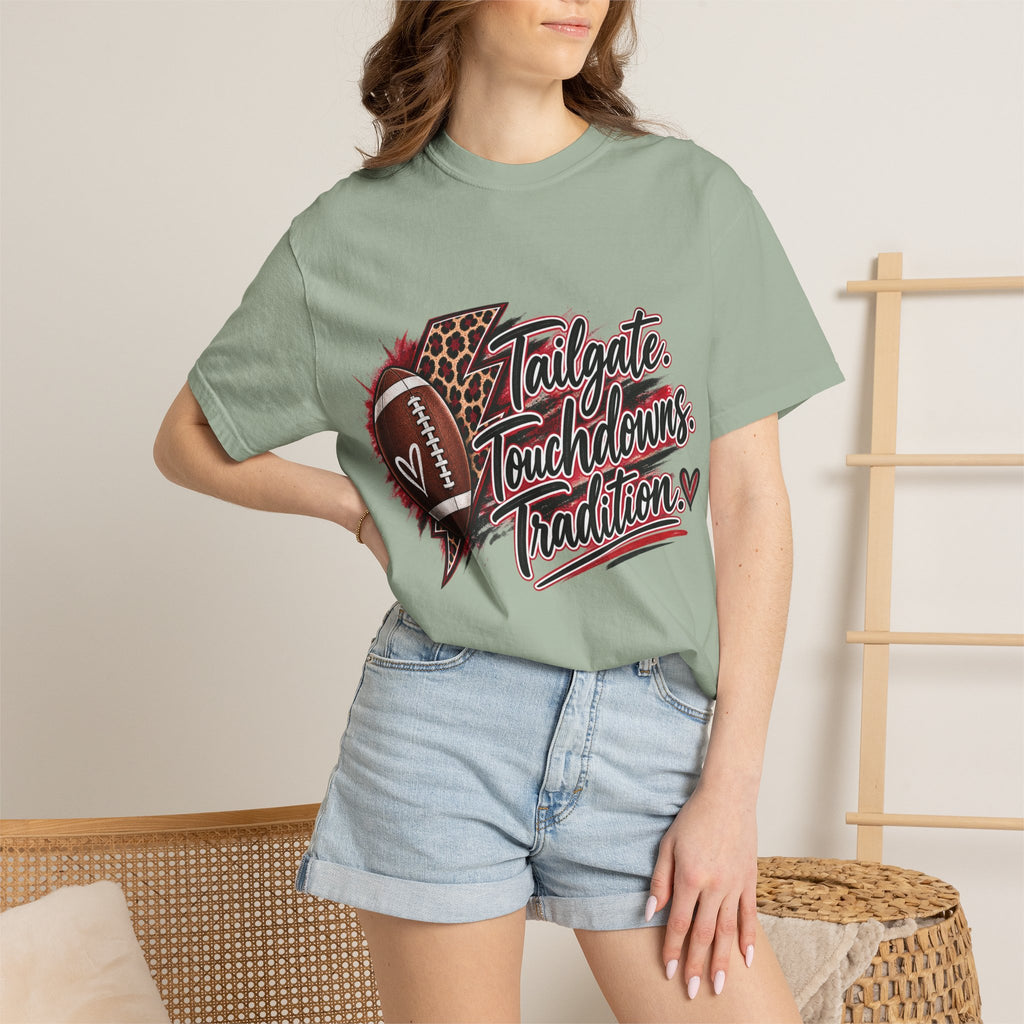 Tailgate Touchdowns Tradition Football T-Shirt