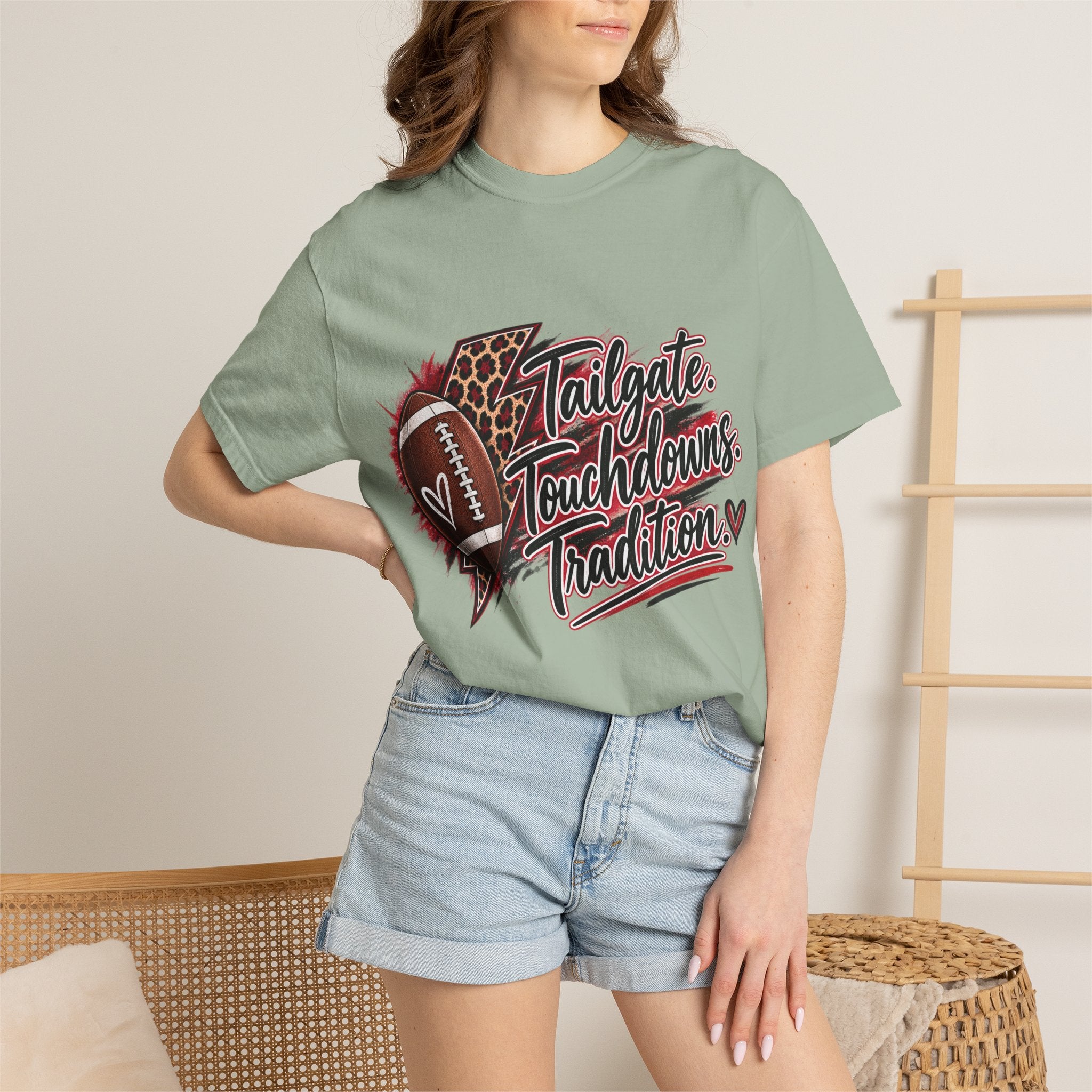 Tailgate Touchdowns Tradition Football T-Shirt