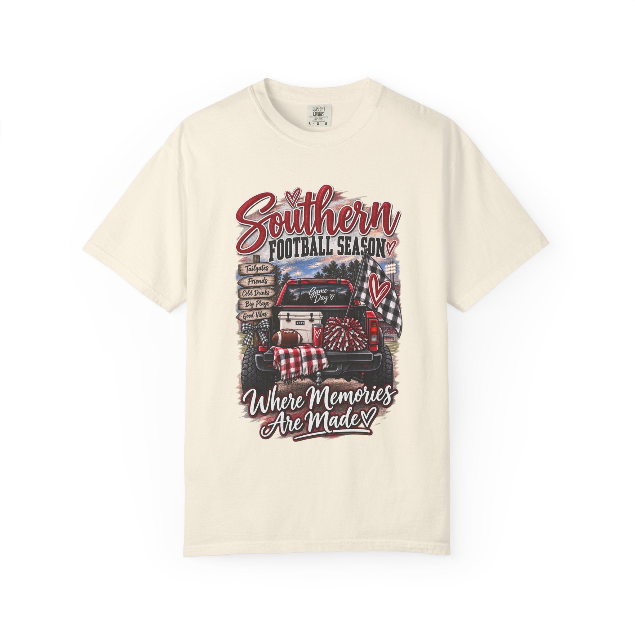 Southern Football Season T-Shirt – "Where Memories Are Made" Tailgate Tee