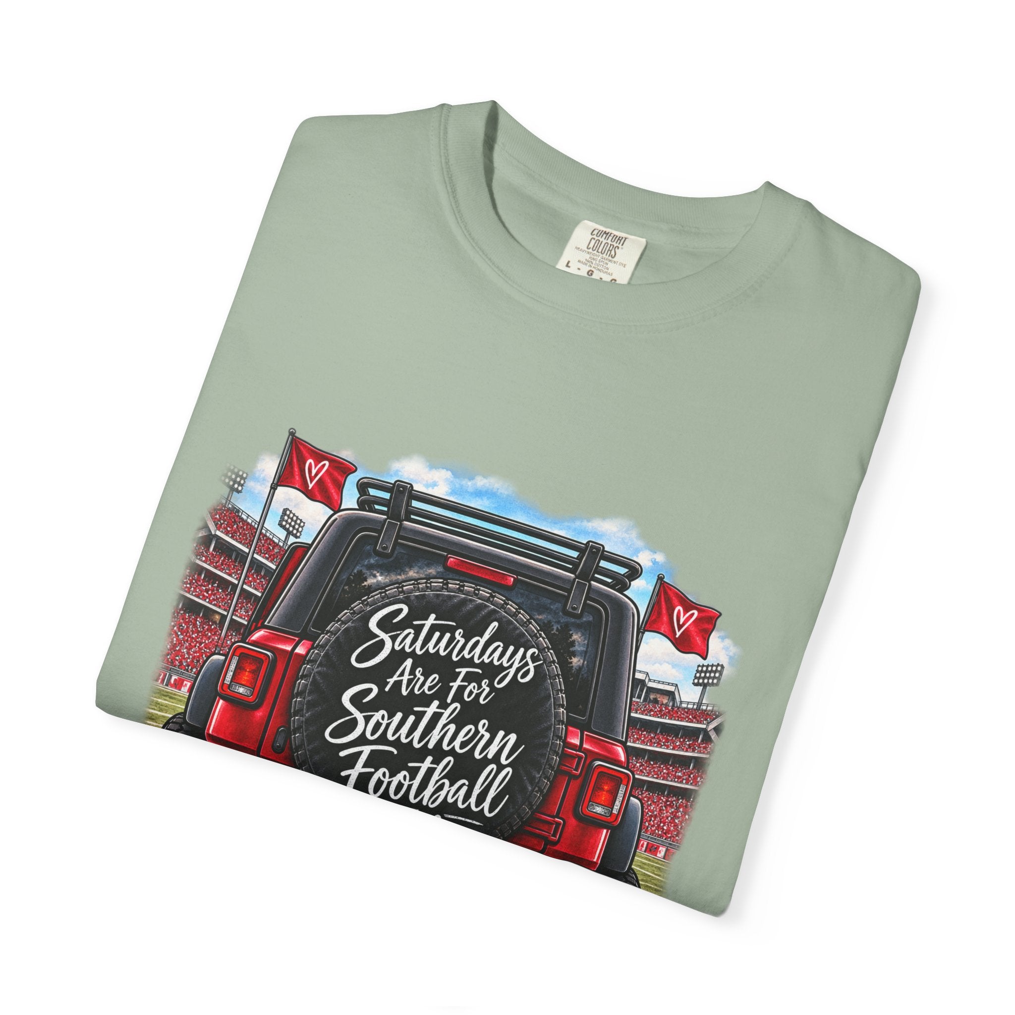 Southern Football Tailgate T-Shirt – “Saturdays are for Southern Football” Truck Tailgate Design