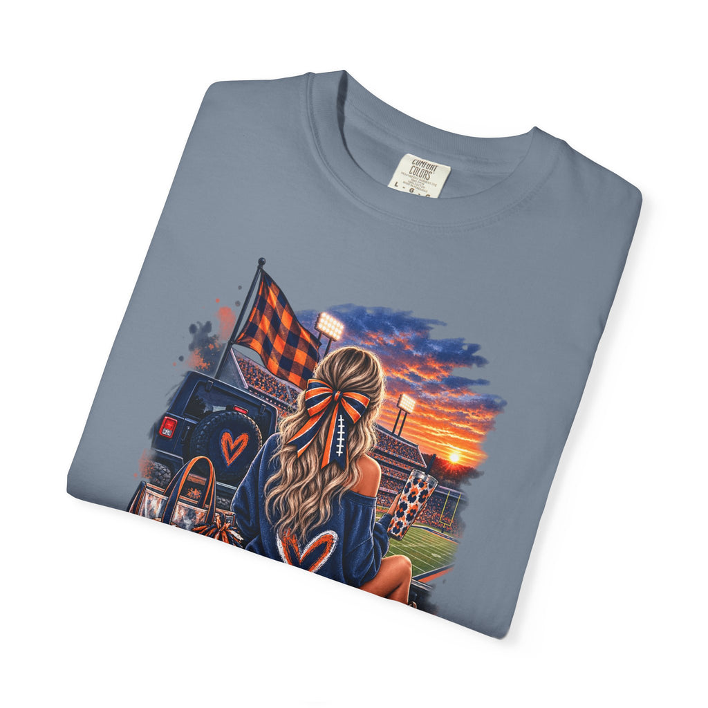 Southern Roots & Football T-Shirt — Tailgate Mom Graphic Tee