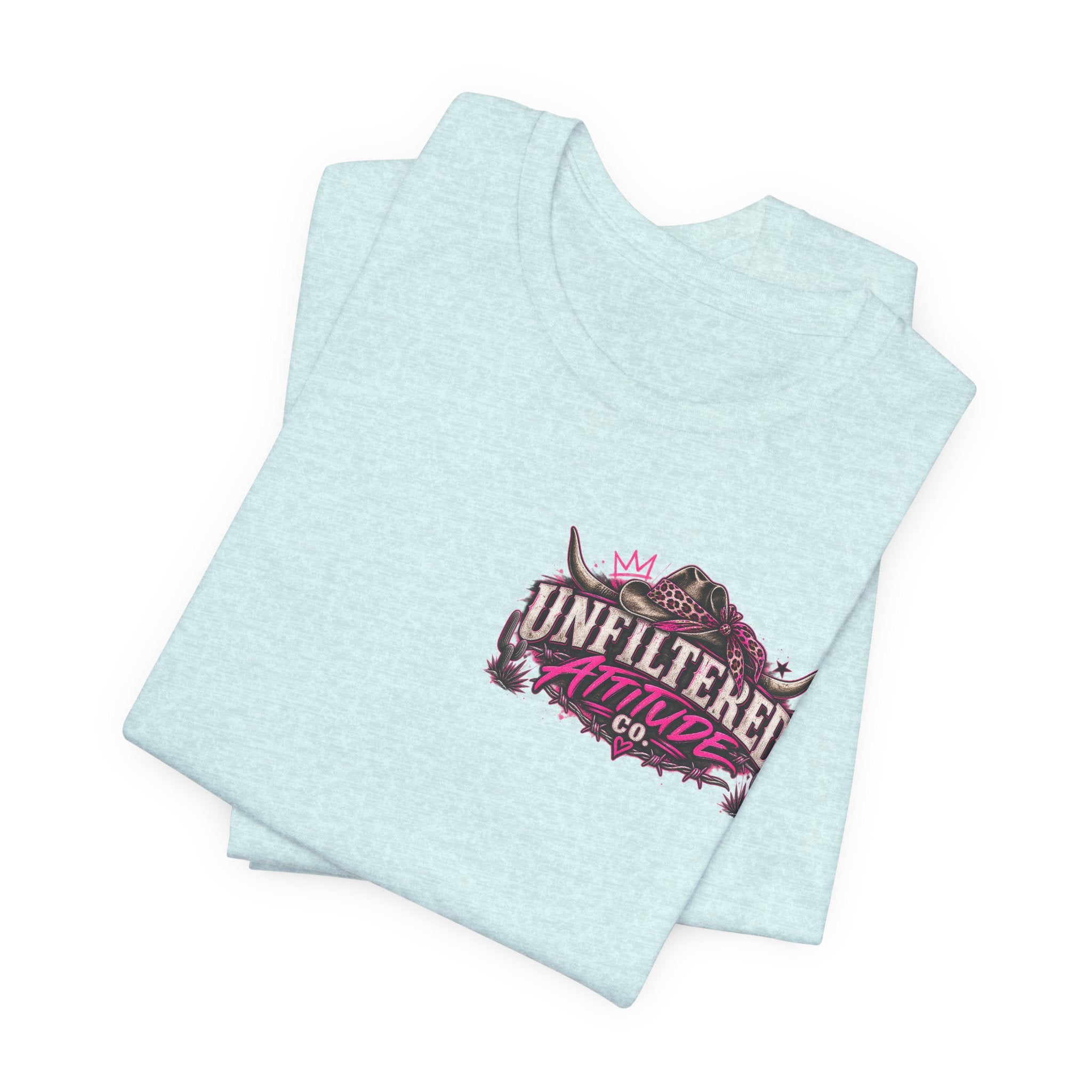 Boots On, Filter Off Tee — Western Cowgirl Graphic T-Shirt
