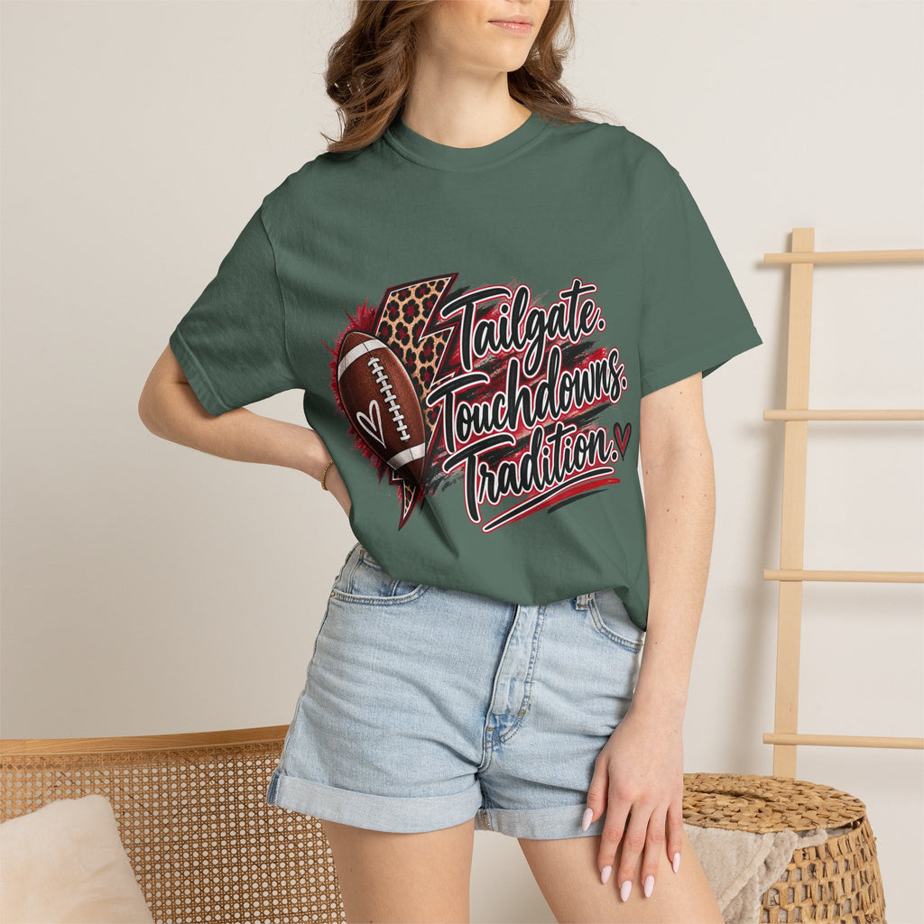Tailgate Touchdowns Tradition Football T-Shirt
