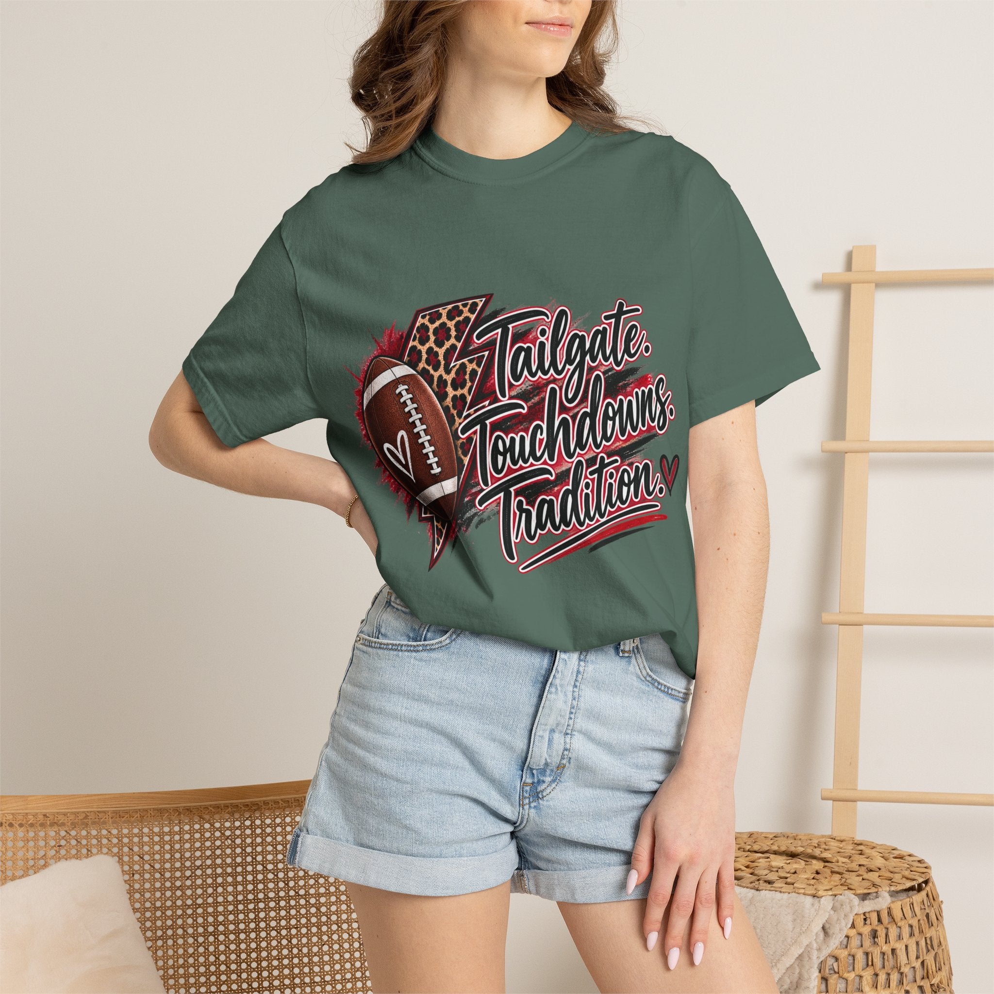 Tailgate Touchdowns Tradition Football T-Shirt