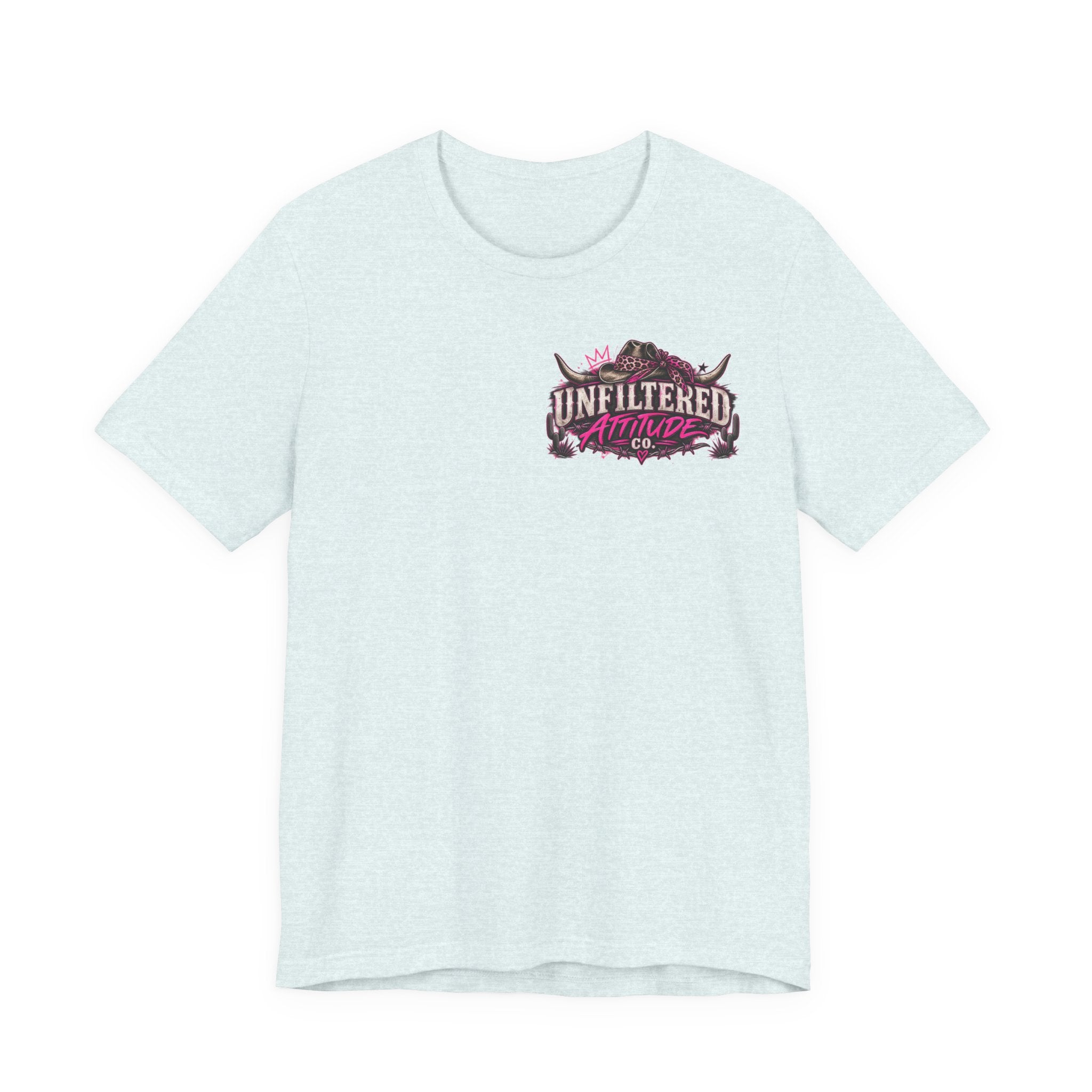 Boots On, Filter Off Tee — Western Cowgirl Graphic T-Shirt