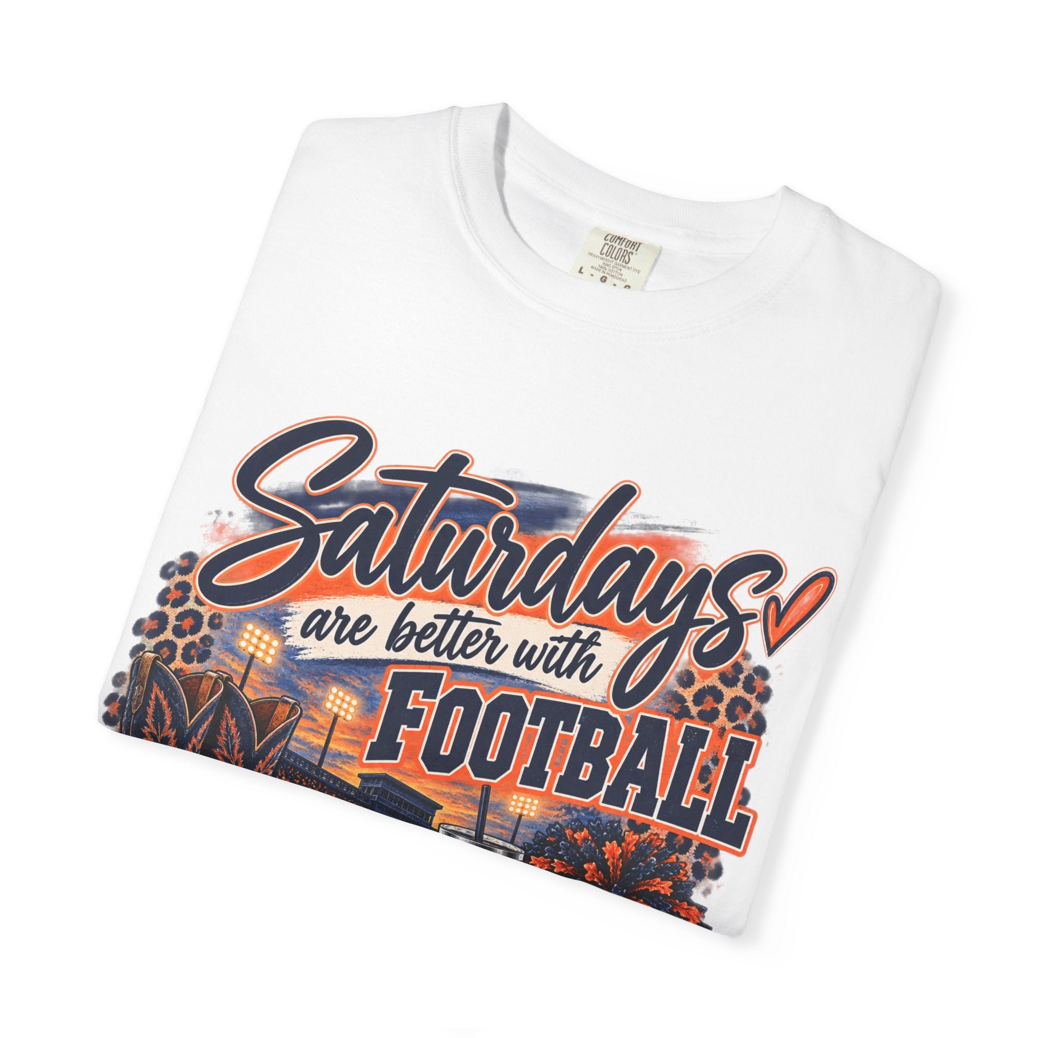 Saturdays Are Better with Football T-Shirt — Vintage Game Day Tee