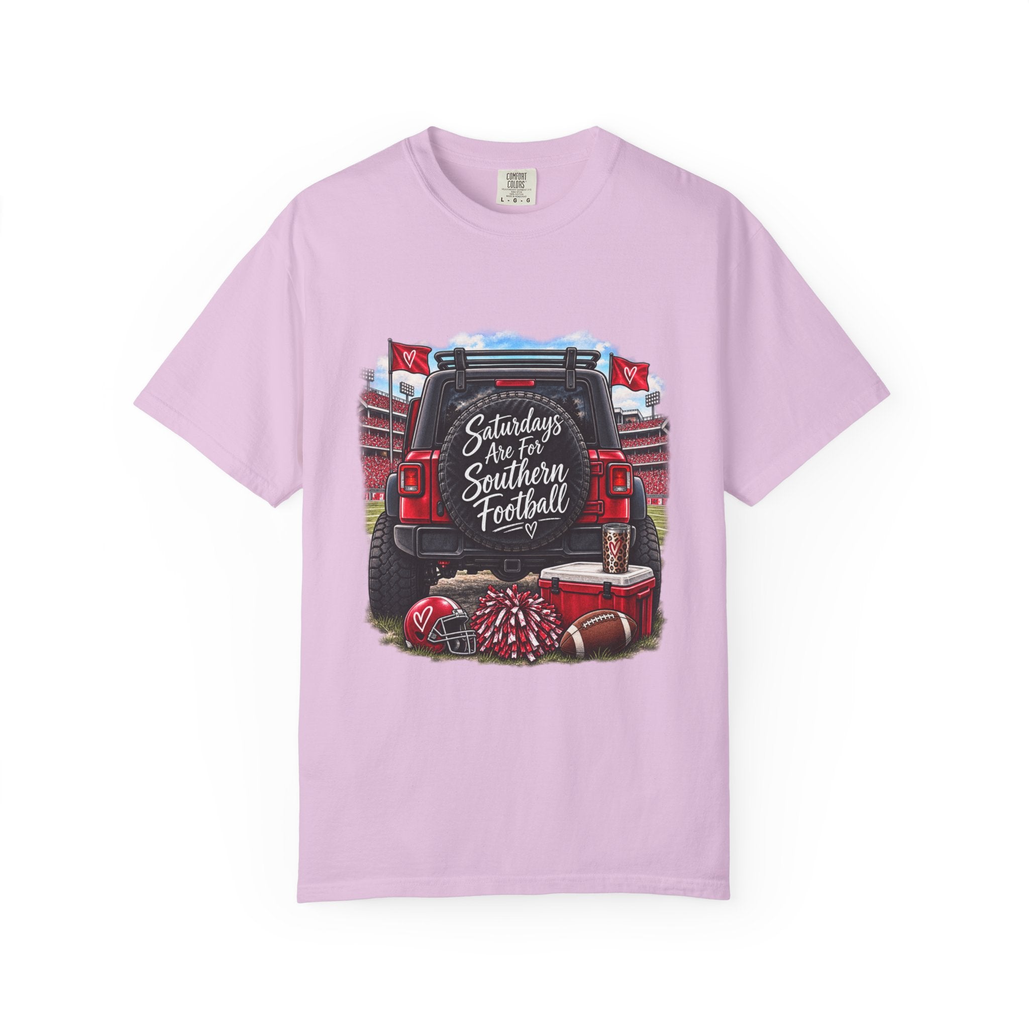 Southern Football Tailgate T-Shirt – “Saturdays are for Southern Football” Truck Tailgate Design