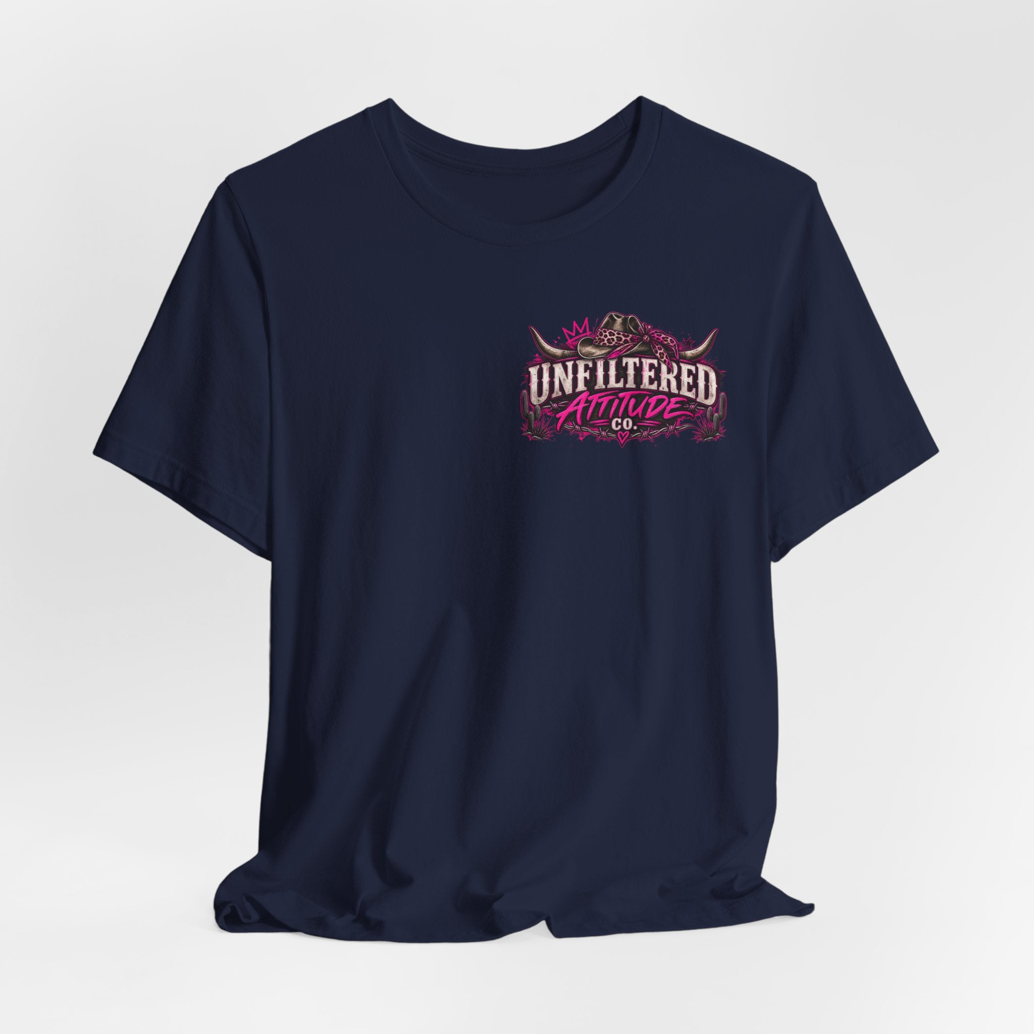 Boots On, Filter Off Tee — Western Cowgirl Graphic T-Shirt