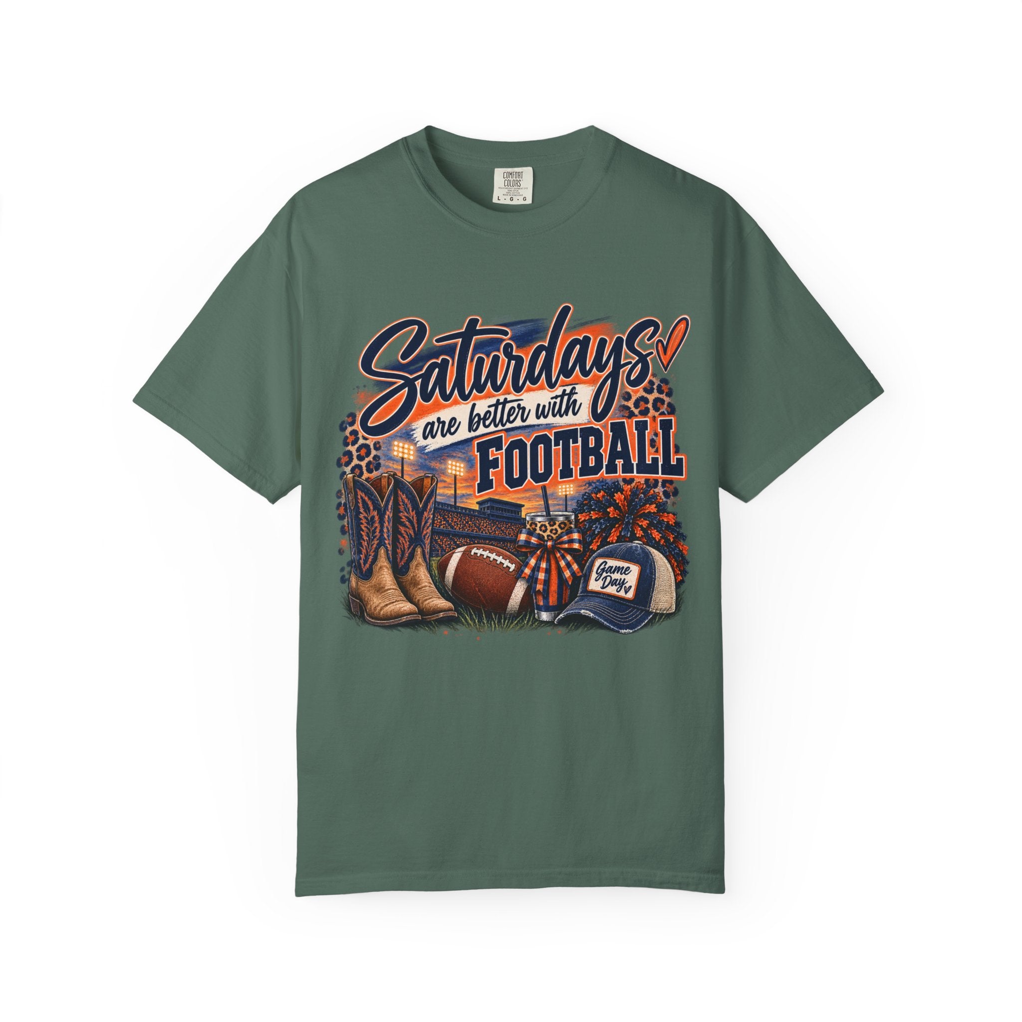 Saturdays Are Better with Football T-Shirt — Vintage Game Day Tee