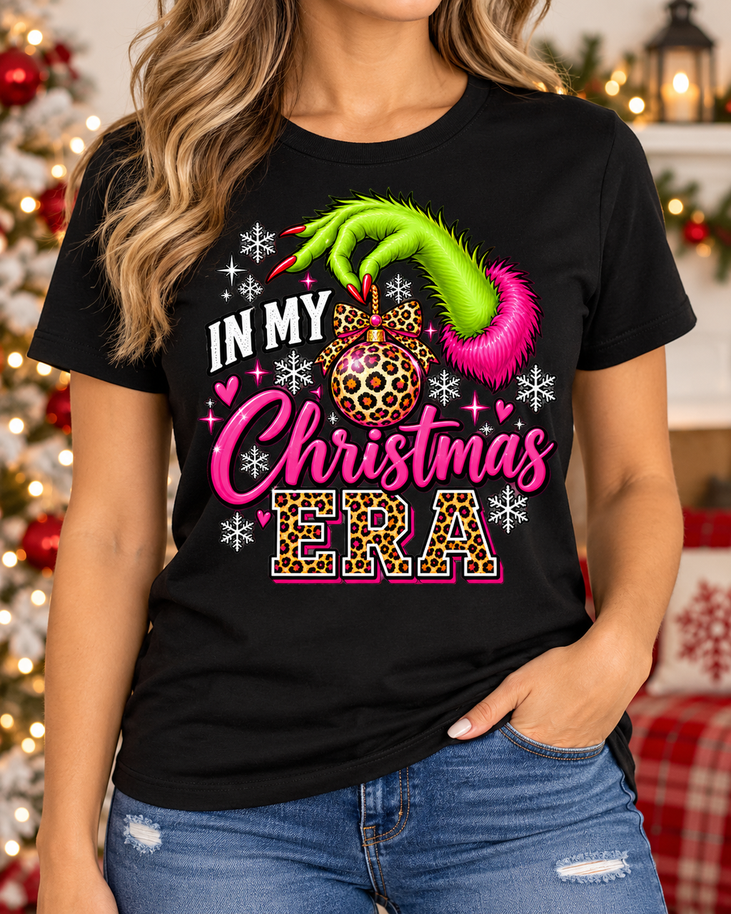 In My Christmas Era Funny Holiday Graphic Tee