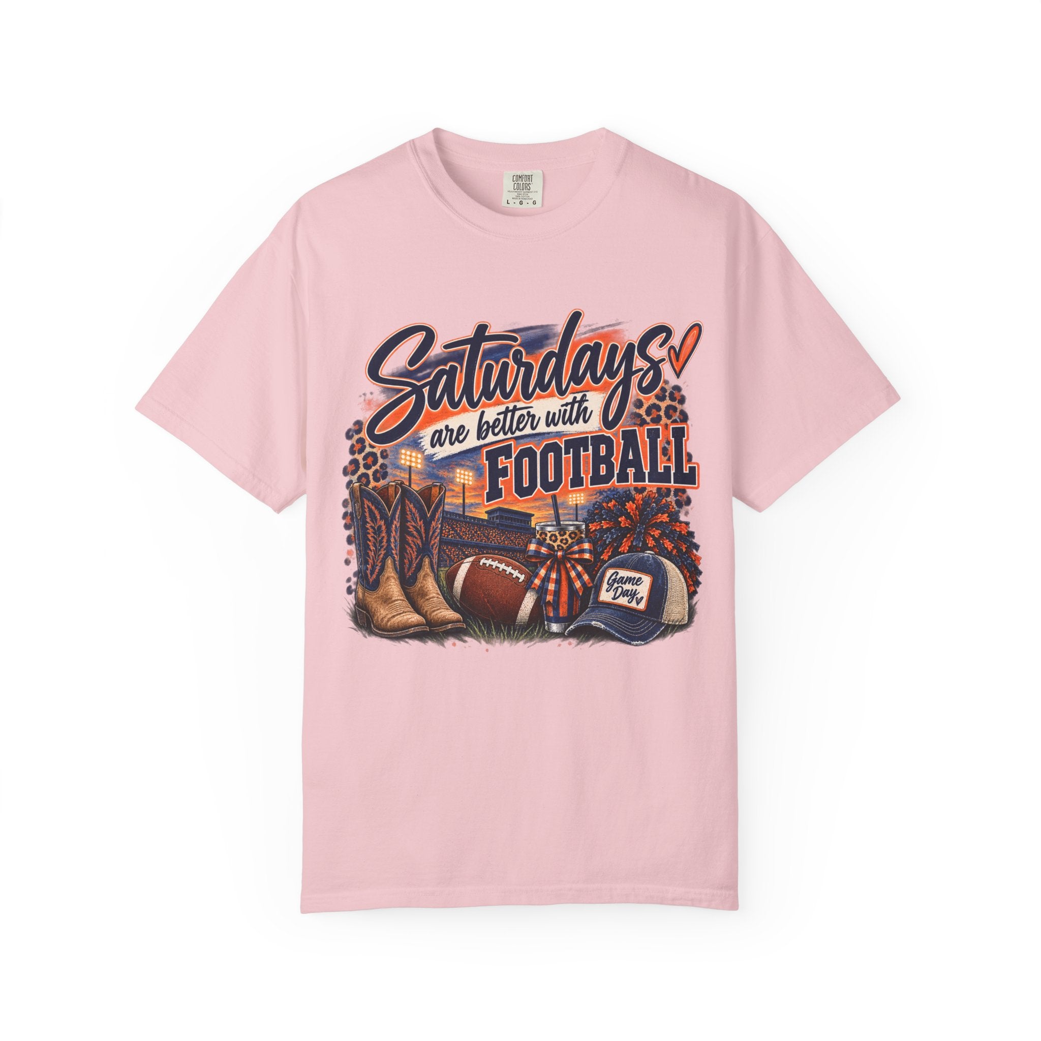 Saturdays Are Better with Football T-Shirt — Vintage Game Day Tee