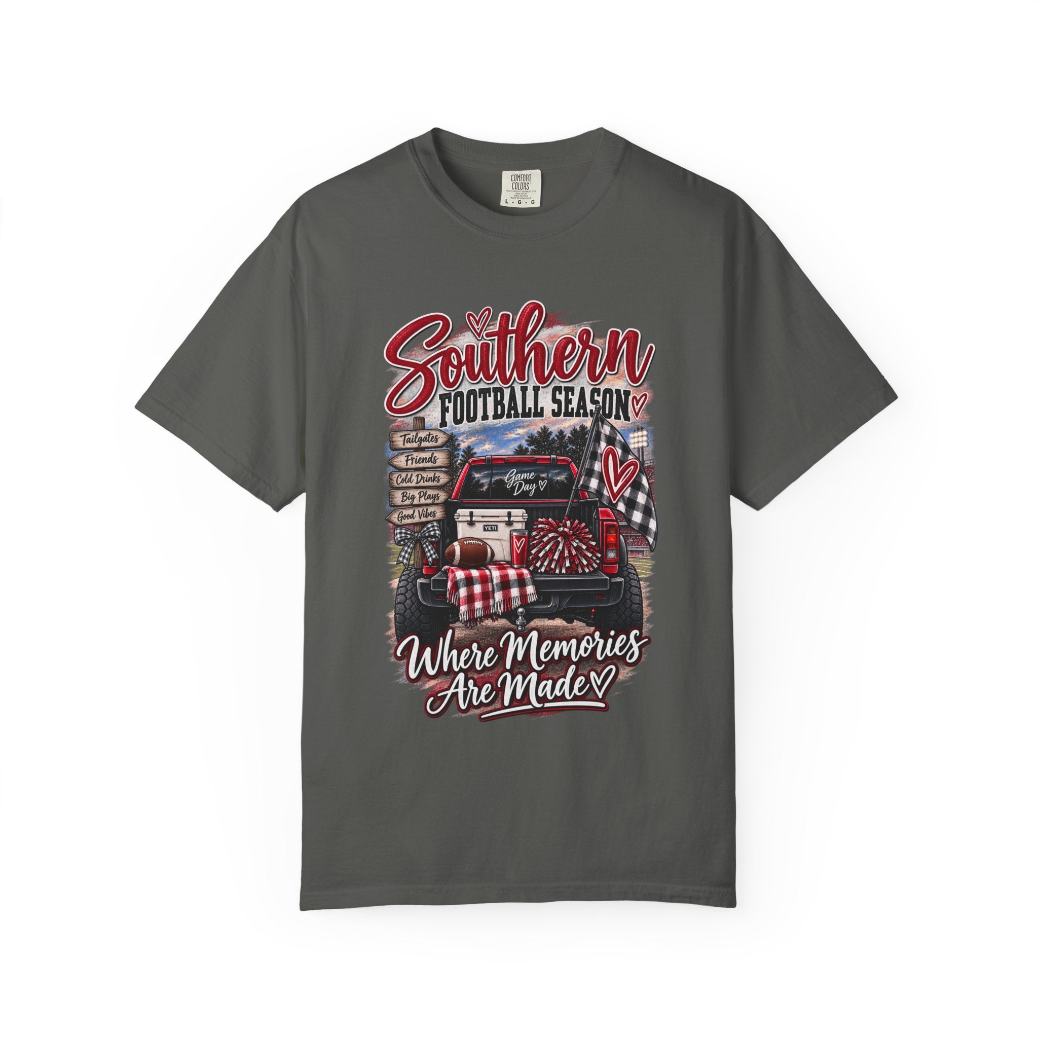 Southern Football Season T-Shirt – "Where Memories Are Made" Tailgate Tee