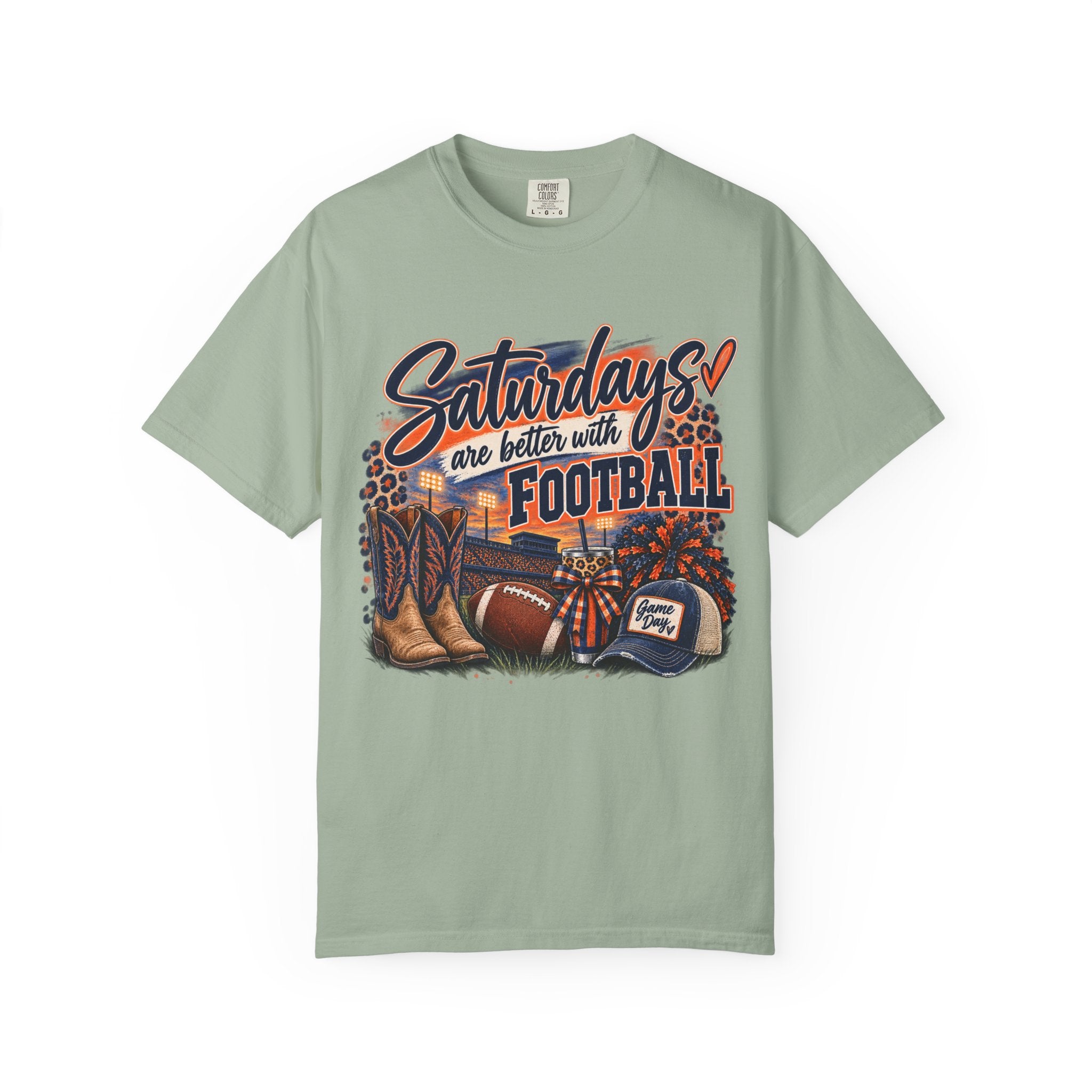 Saturdays Are Better with Football T-Shirt — Vintage Game Day Tee