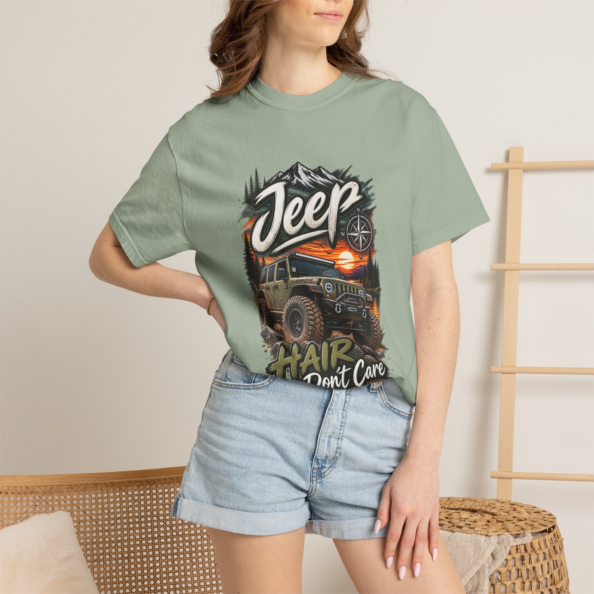 Jeep 'Hair Don't Care' Graphic T-Shirt