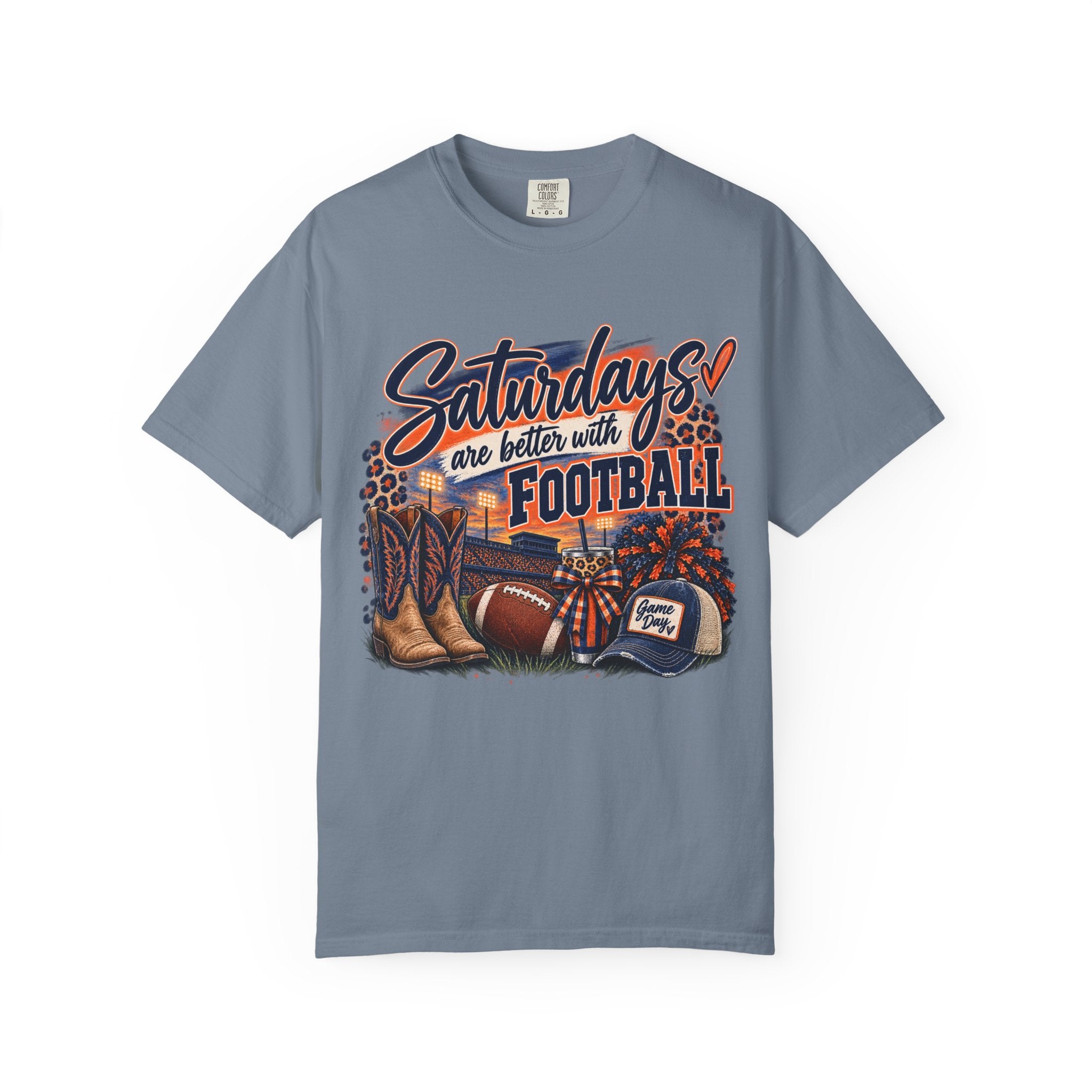 Saturdays Are Better with Football T-Shirt — Vintage Game Day Tee