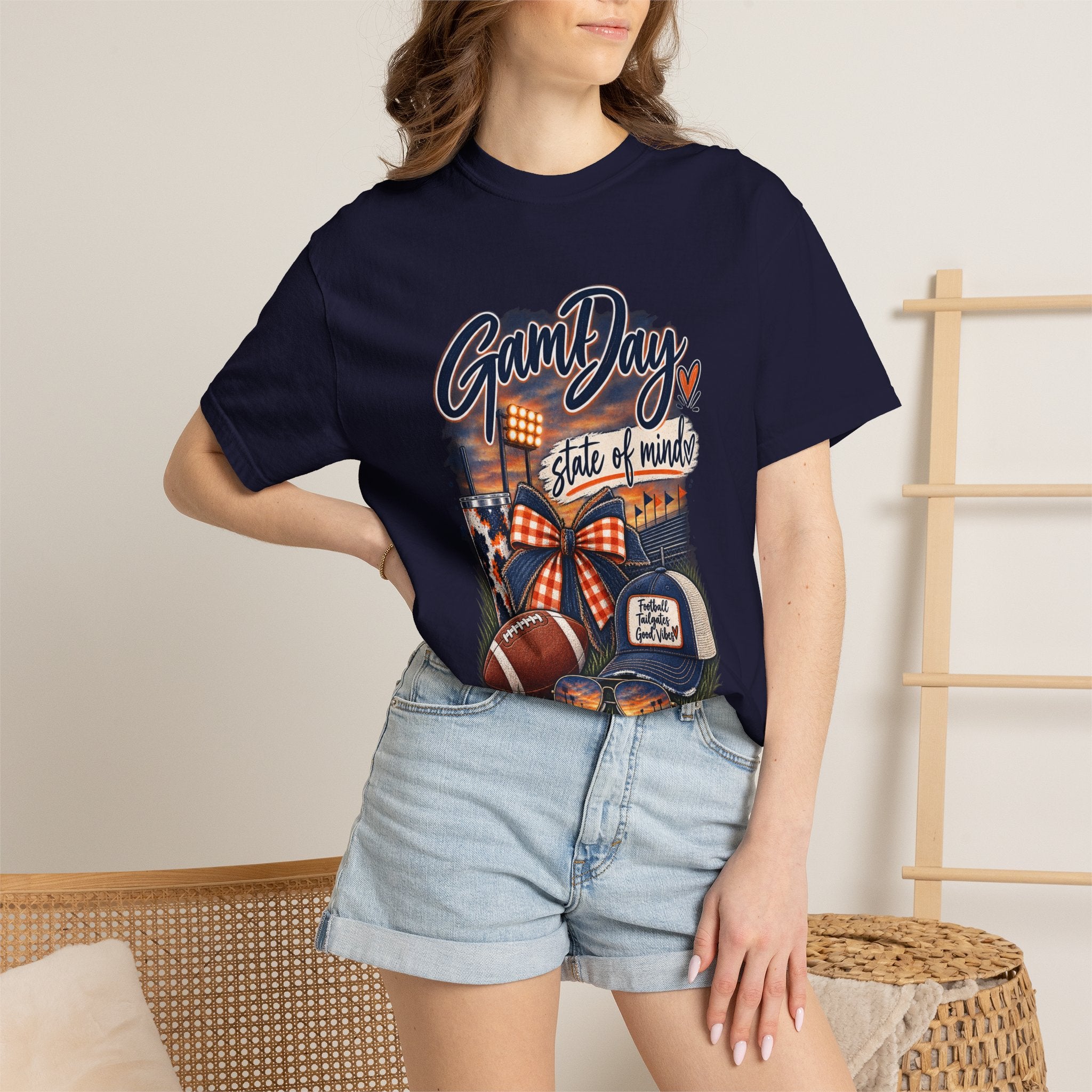 Game Day State of Mind T-Shirt — Football Tailgate Fan Tee