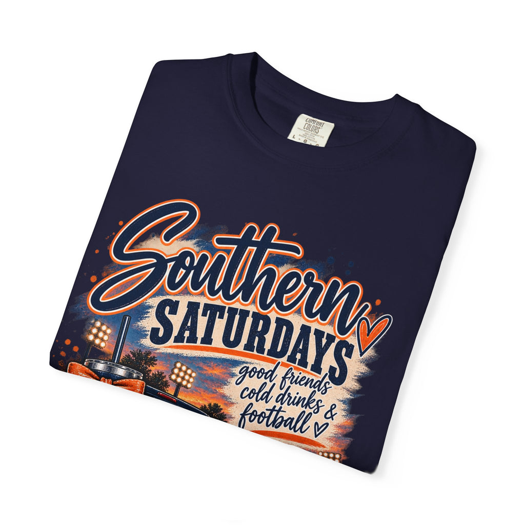 Southern Saturdays Football T-Shirt — Game Day Tailgate Tee