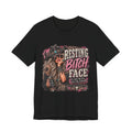 Resting Bitch Face Cowboy Tee — Funny Western Graphic T-Shirt