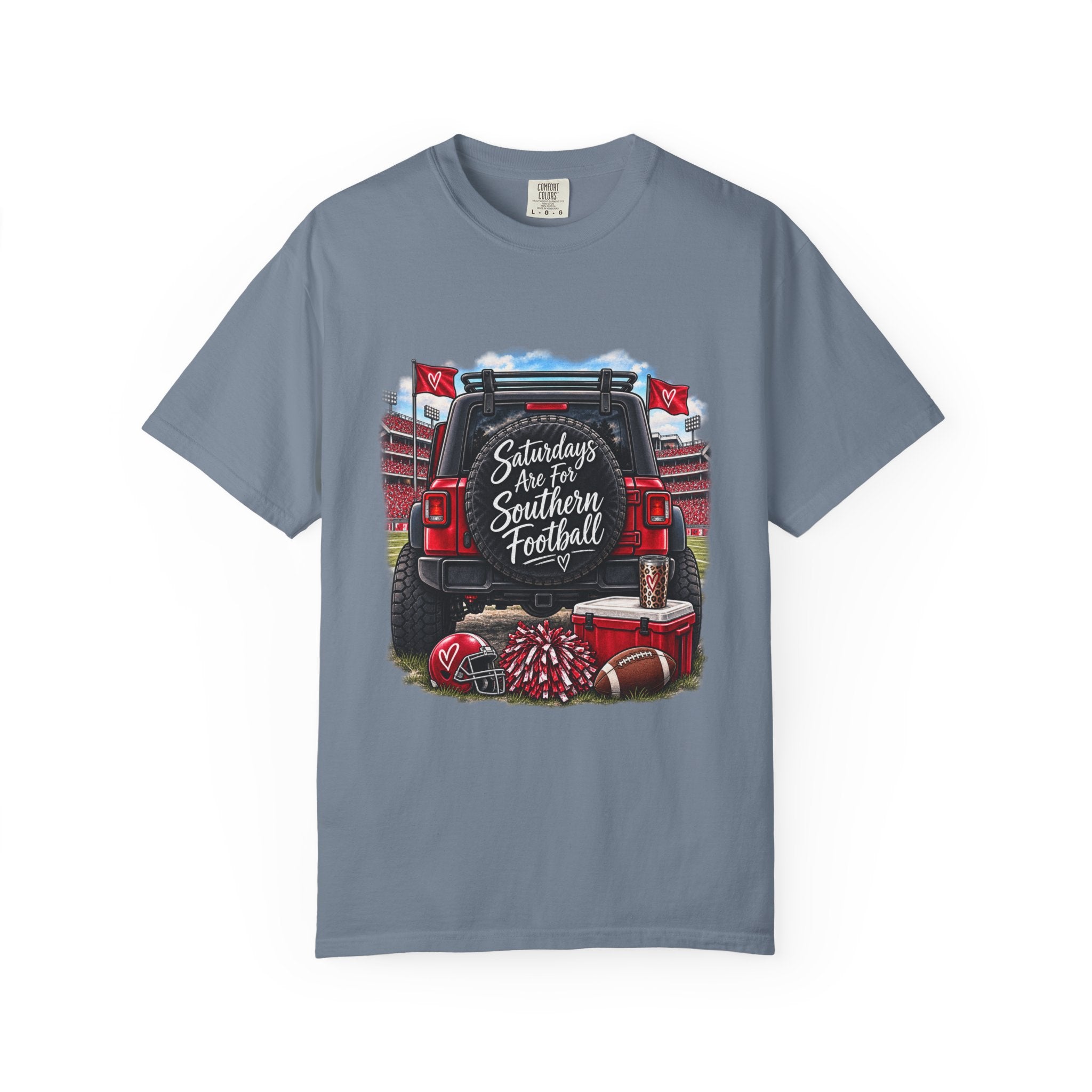 Southern Football Tailgate T-Shirt – “Saturdays are for Southern Football” Truck Tailgate Design