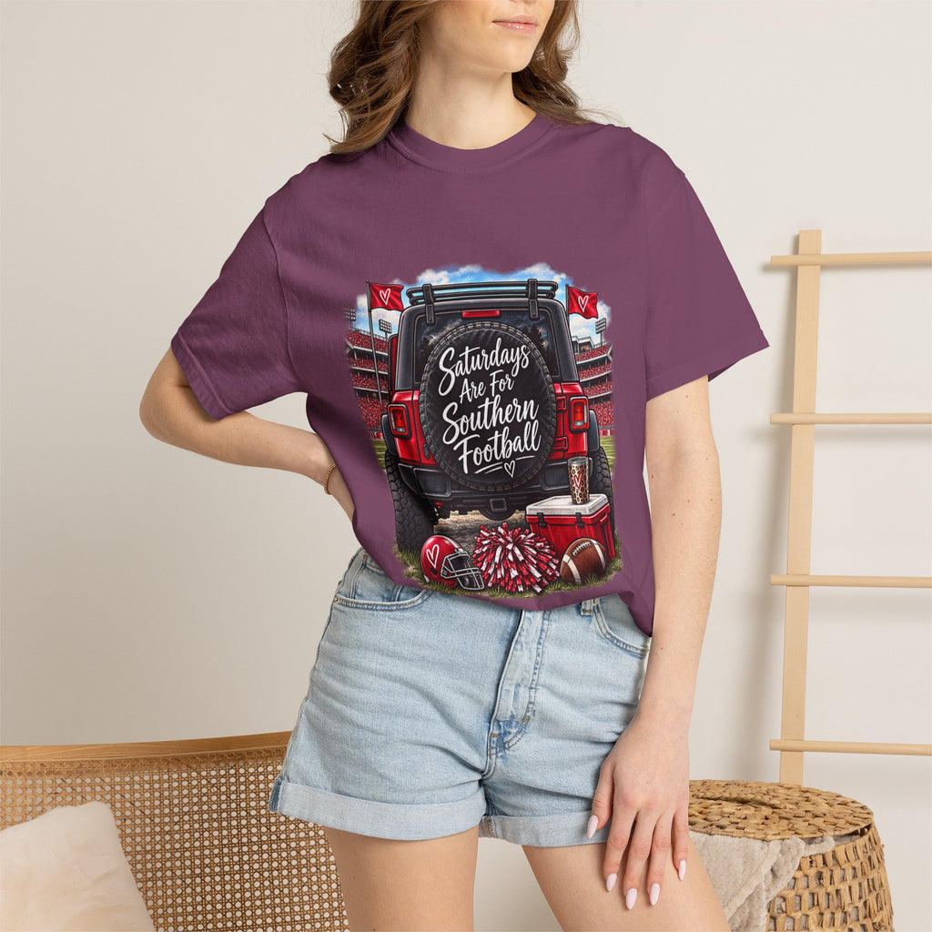 Southern Football Tailgate T-Shirt – “Saturdays are for Southern Football” Truck Tailgate Design