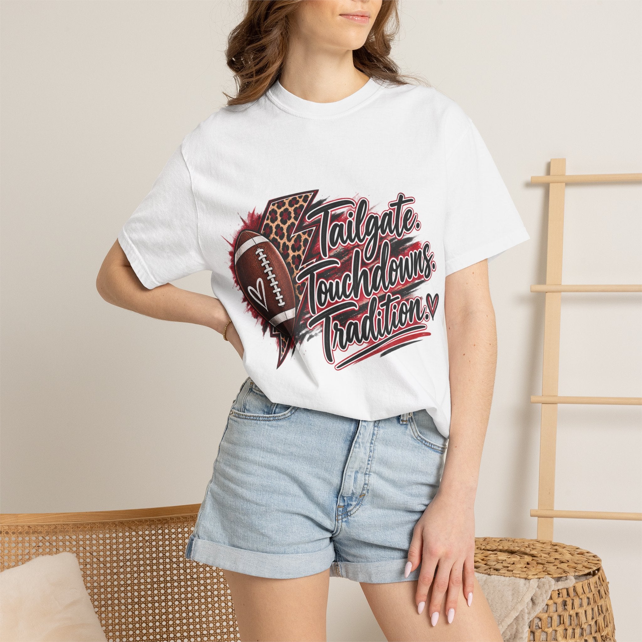 Tailgate Touchdowns Tradition Football T-Shirt