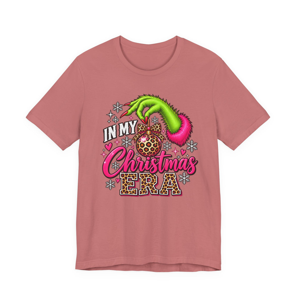 In My Christmas Era Funny Holiday Graphic Tee