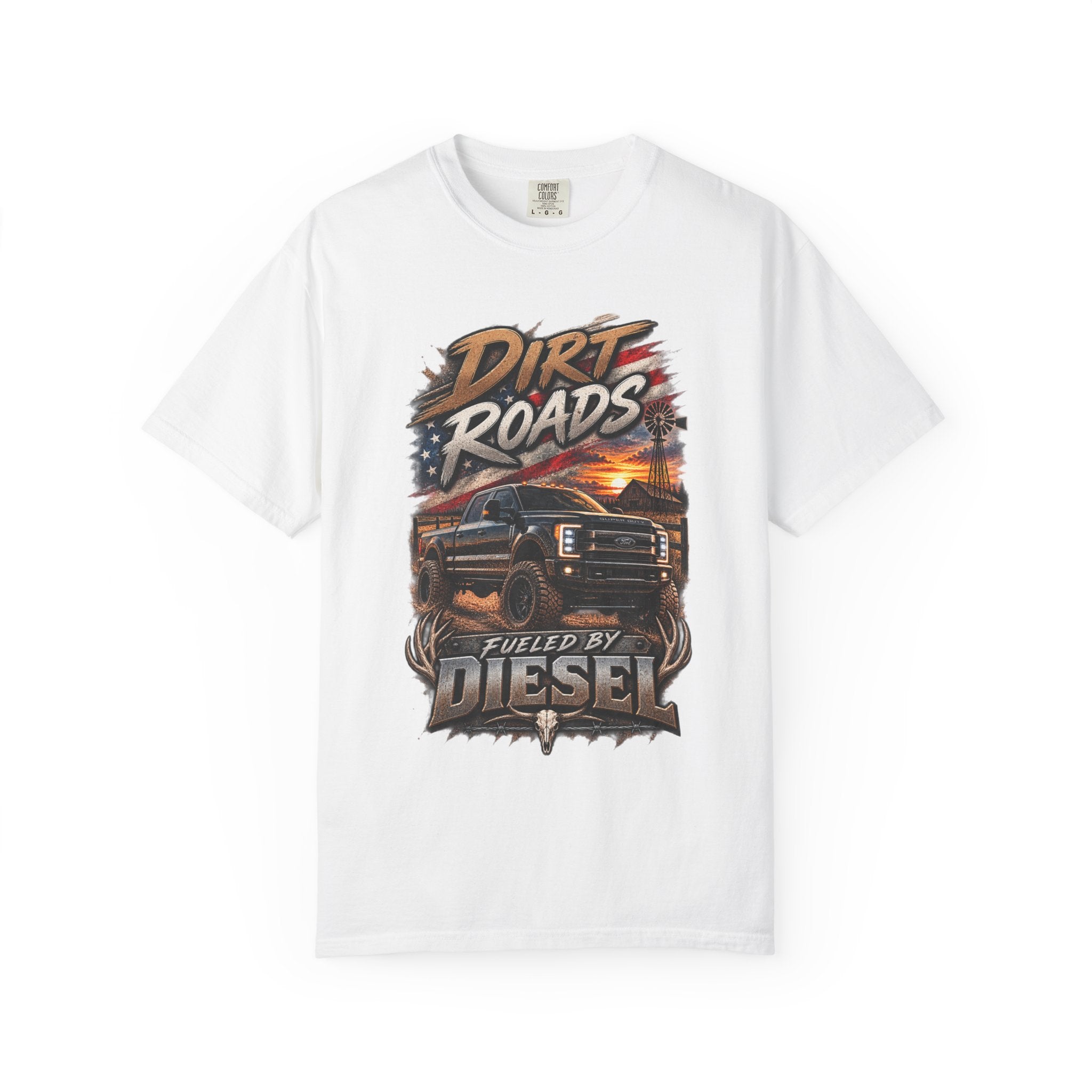 Dirt Roads Fueled by Diesel T-Shirt