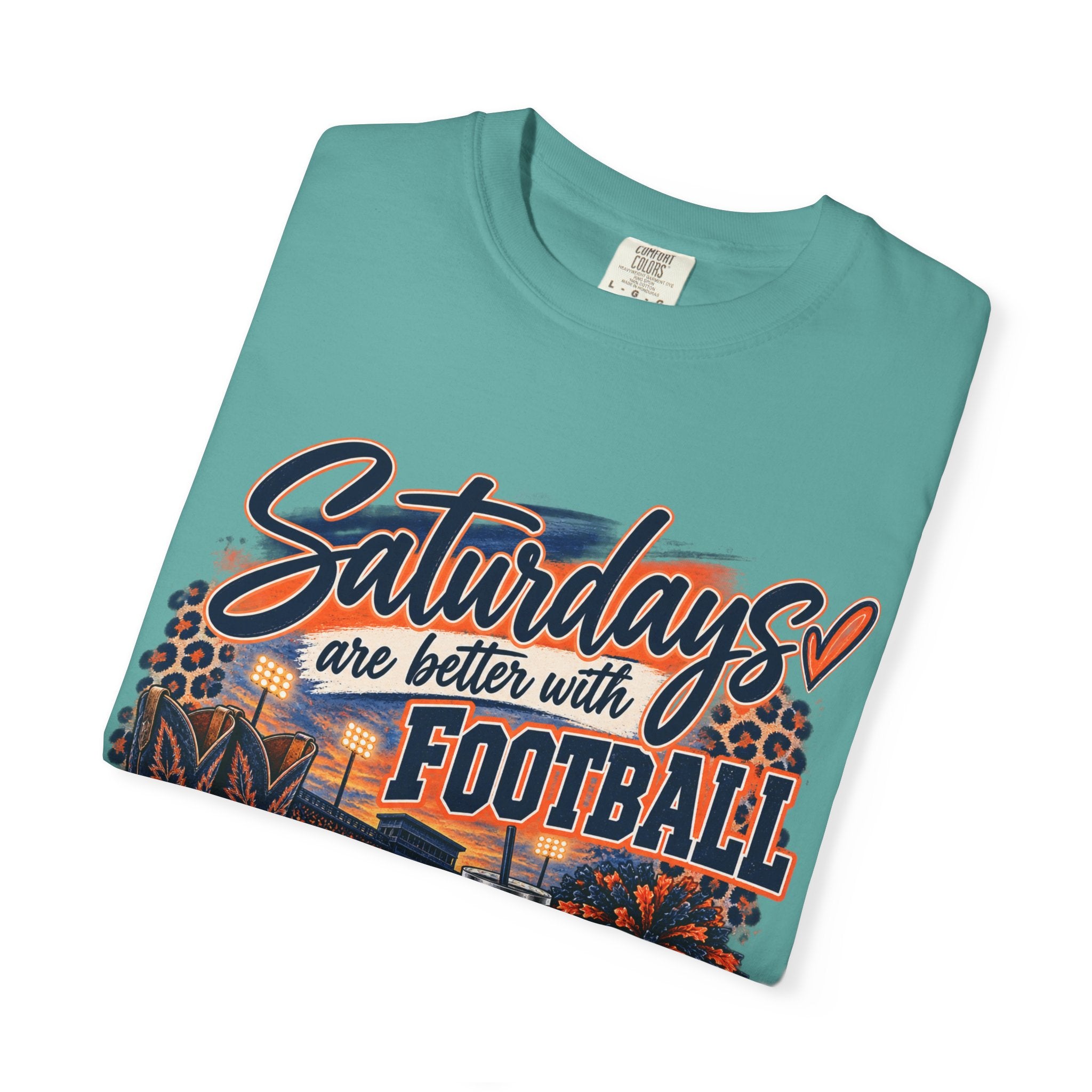 Saturdays Are Better with Football T-Shirt — Vintage Game Day Tee